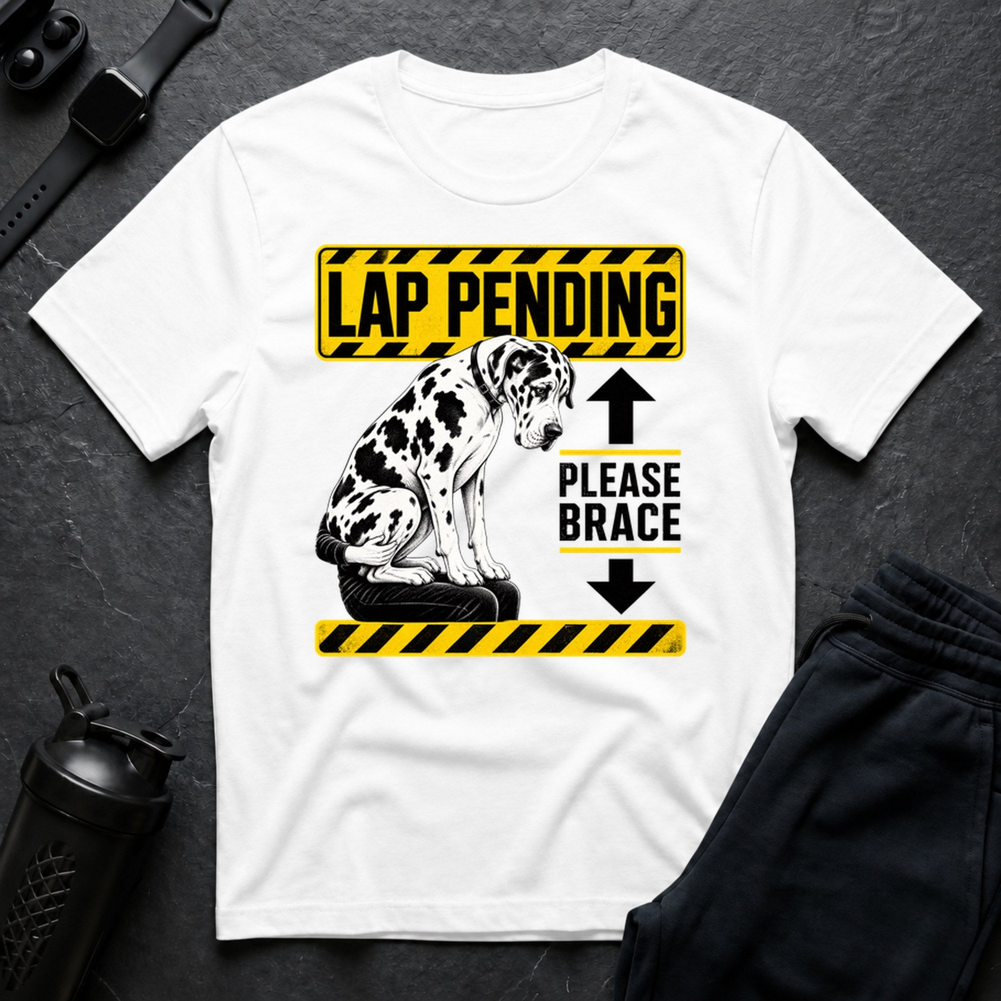 Brace Your Lap - White