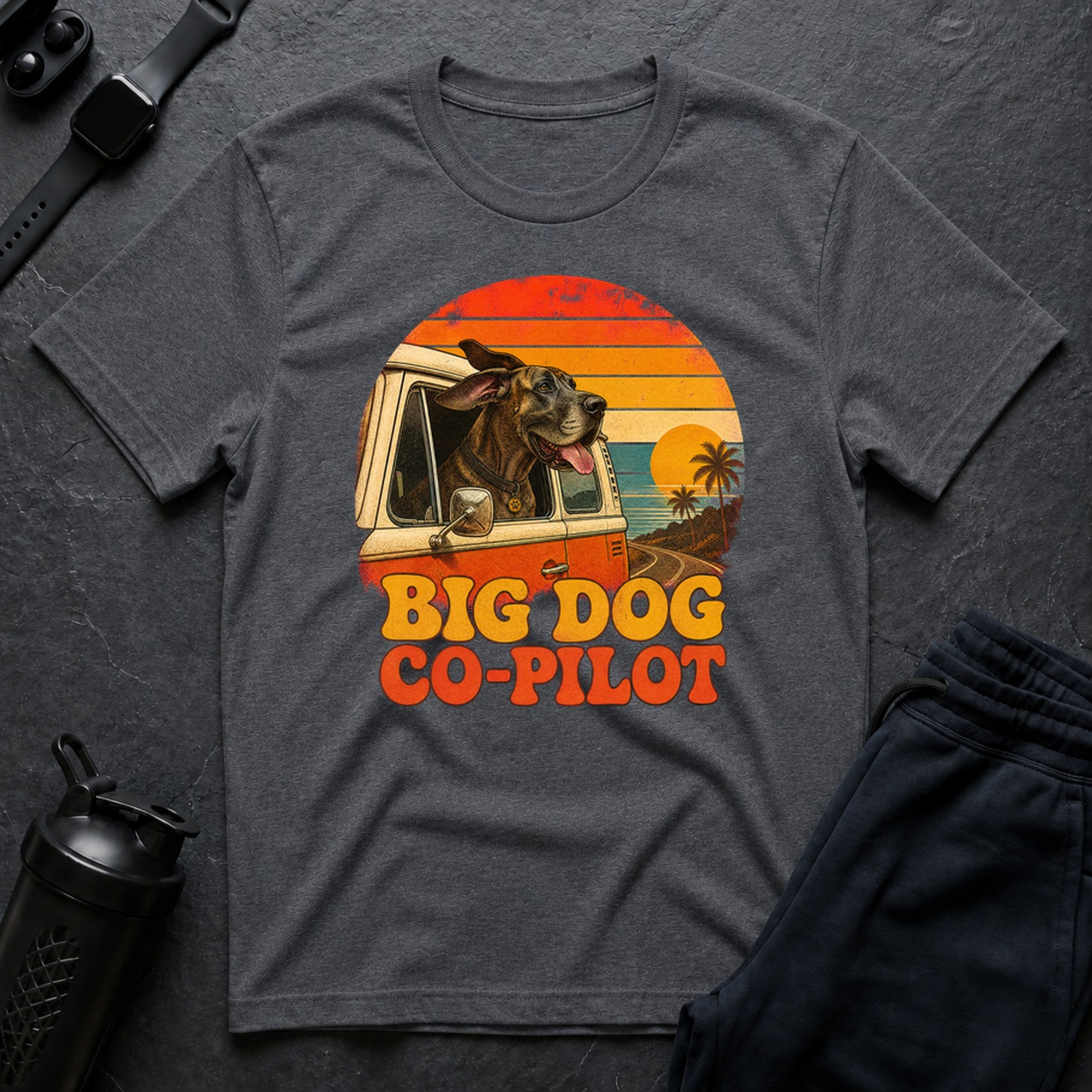 Brindle Dane Sunset - Sport Grey
