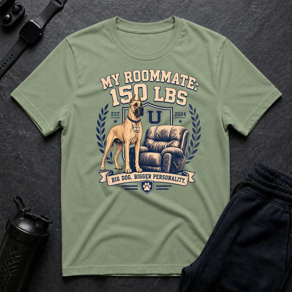 Fawn Great Dane Badge - Sage