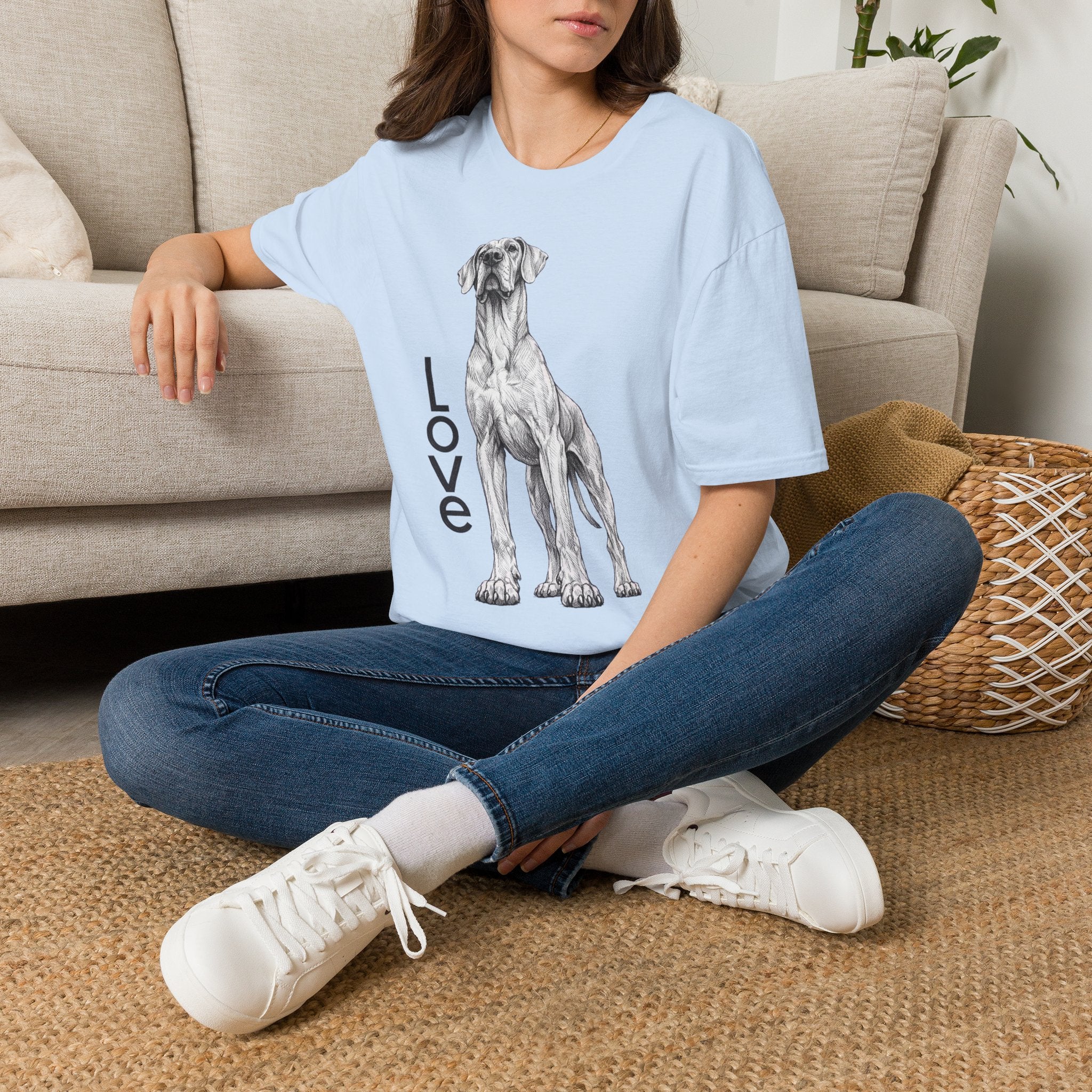Tall Dane Love T-Shirt