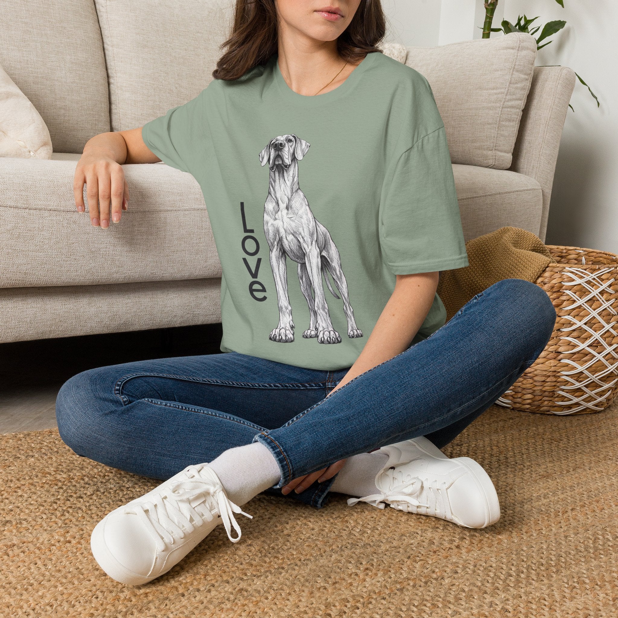 Tall Dane Love T-Shirt