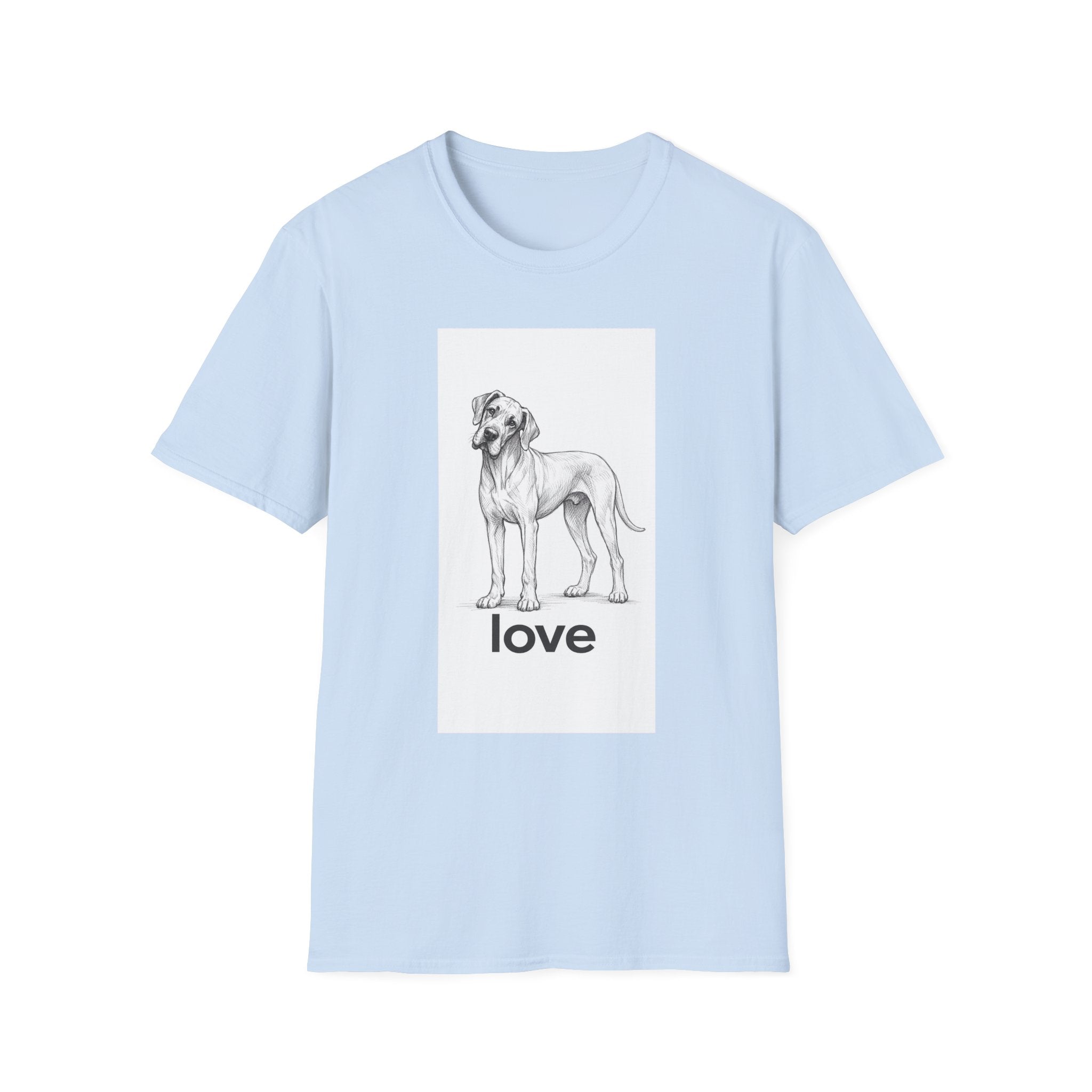 Playful Dane Love T-Shirt