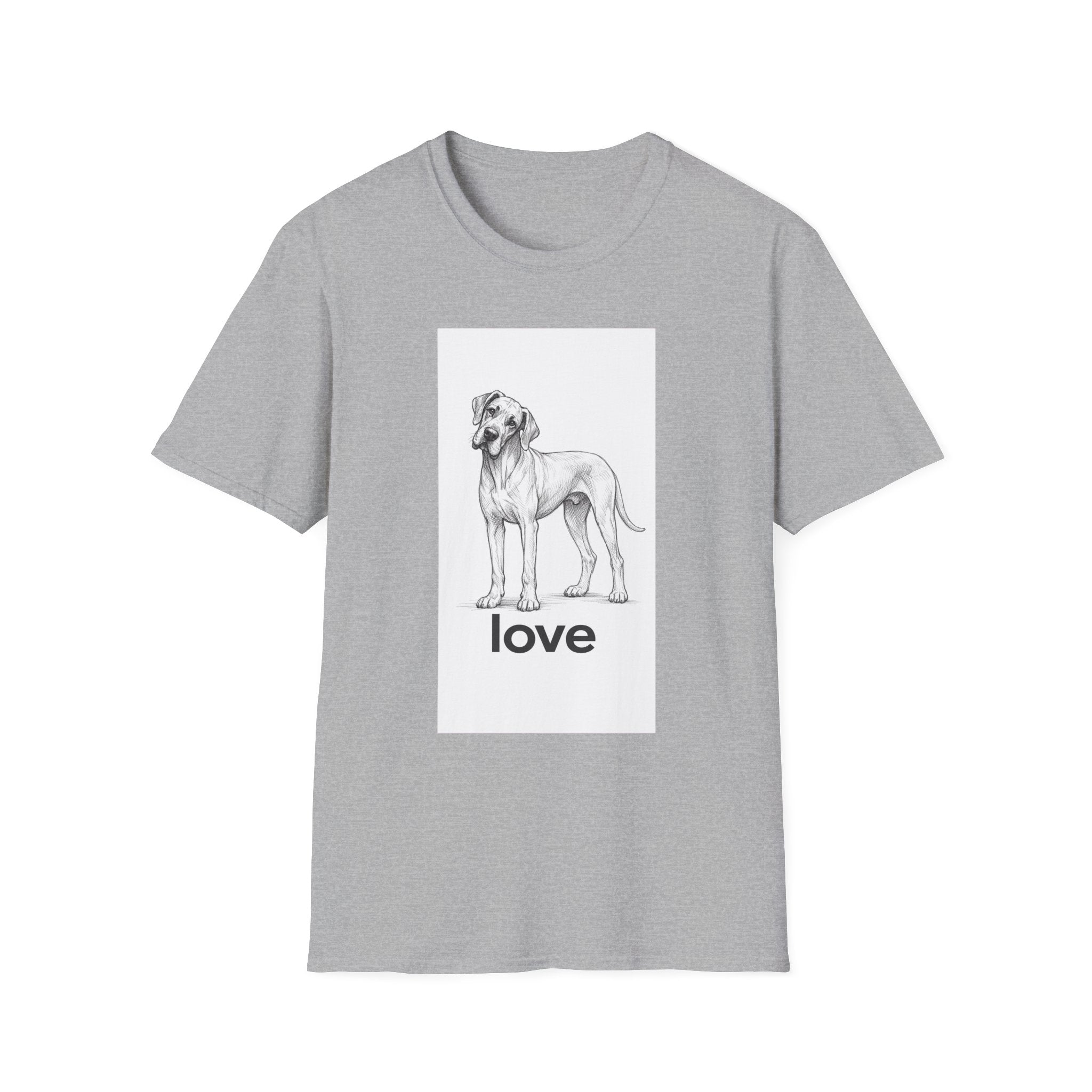 Playful Dane Love T-Shirt