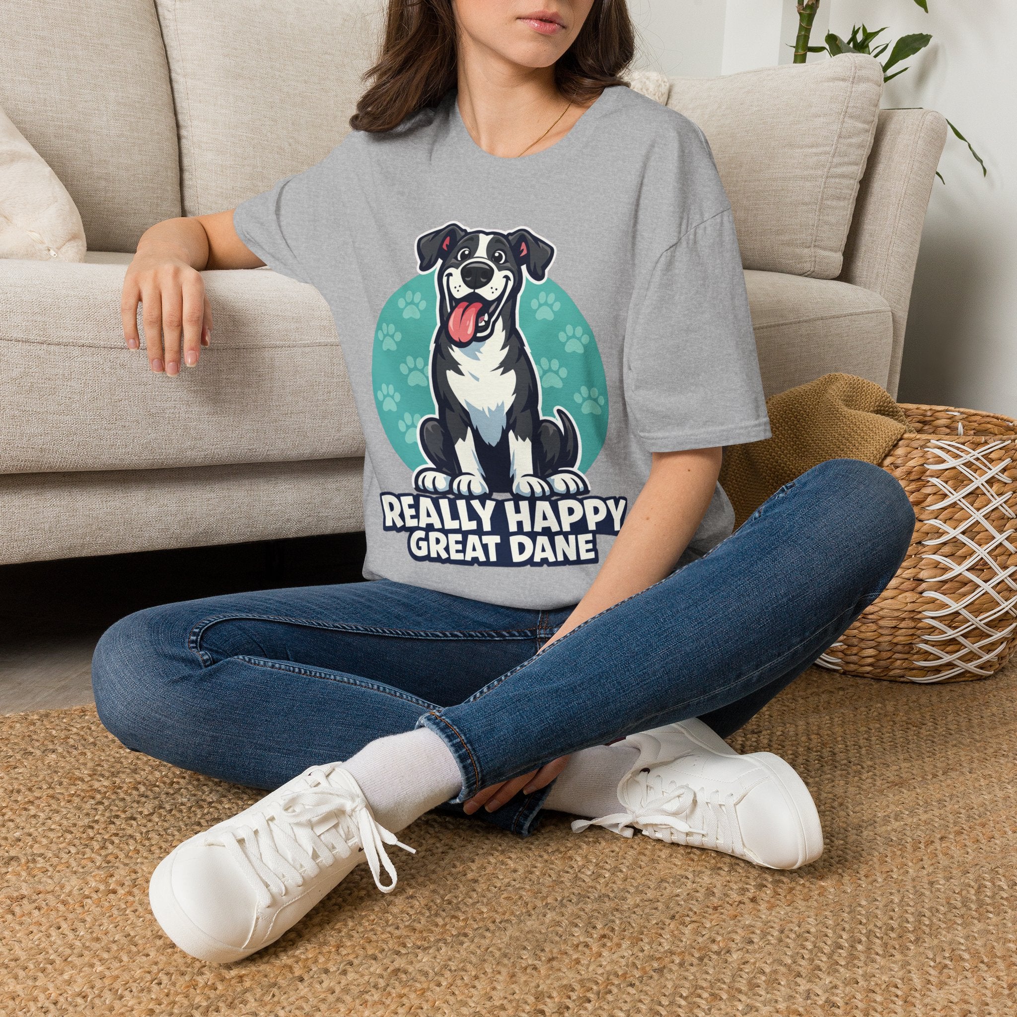 Really Happy Dane T-Shirt
