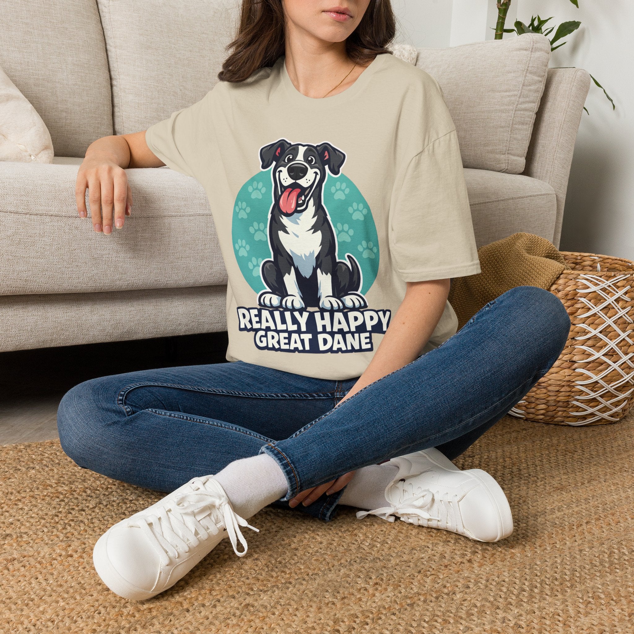 Really Happy Dane T-Shirt