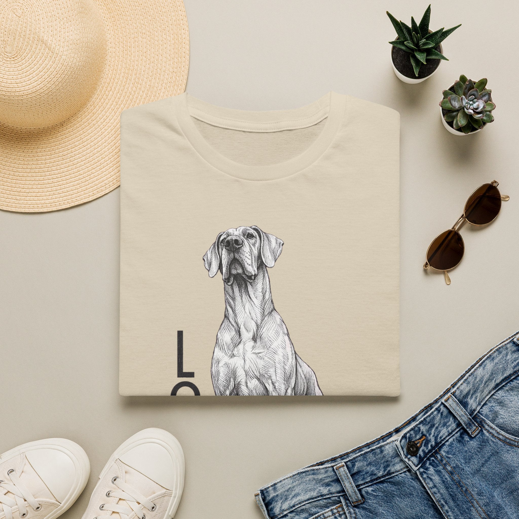 Tall Dane Love T-Shirt
