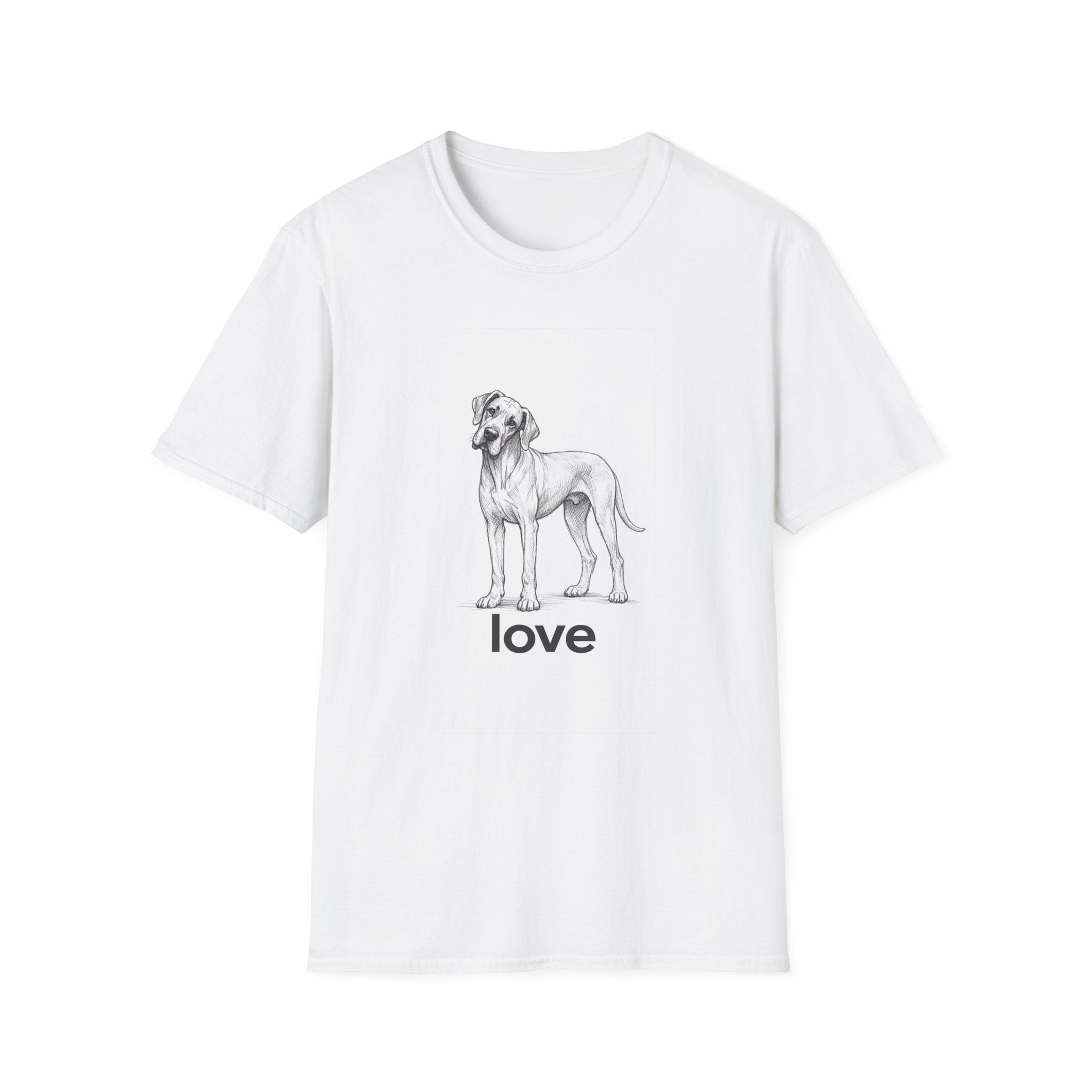Playful Dane Love T-Shirt