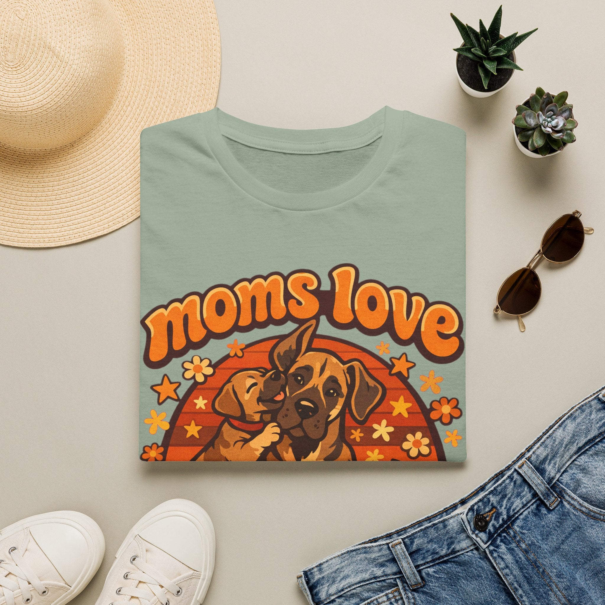 Moms Dane Love T-Shirt
