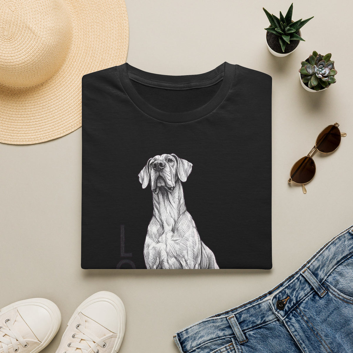 Tall Dane Love T-Shirt