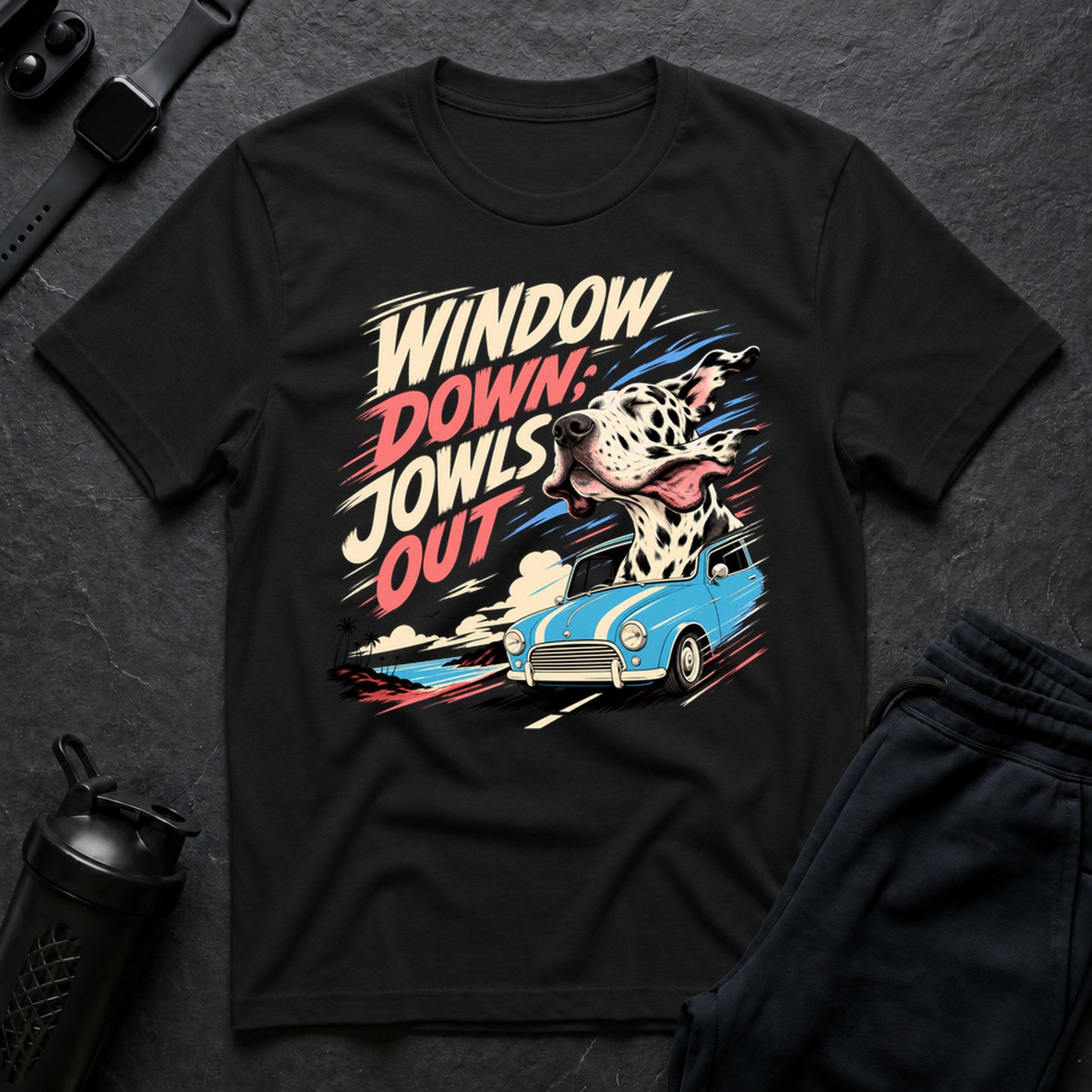 Harlequin Window Jowls - Black