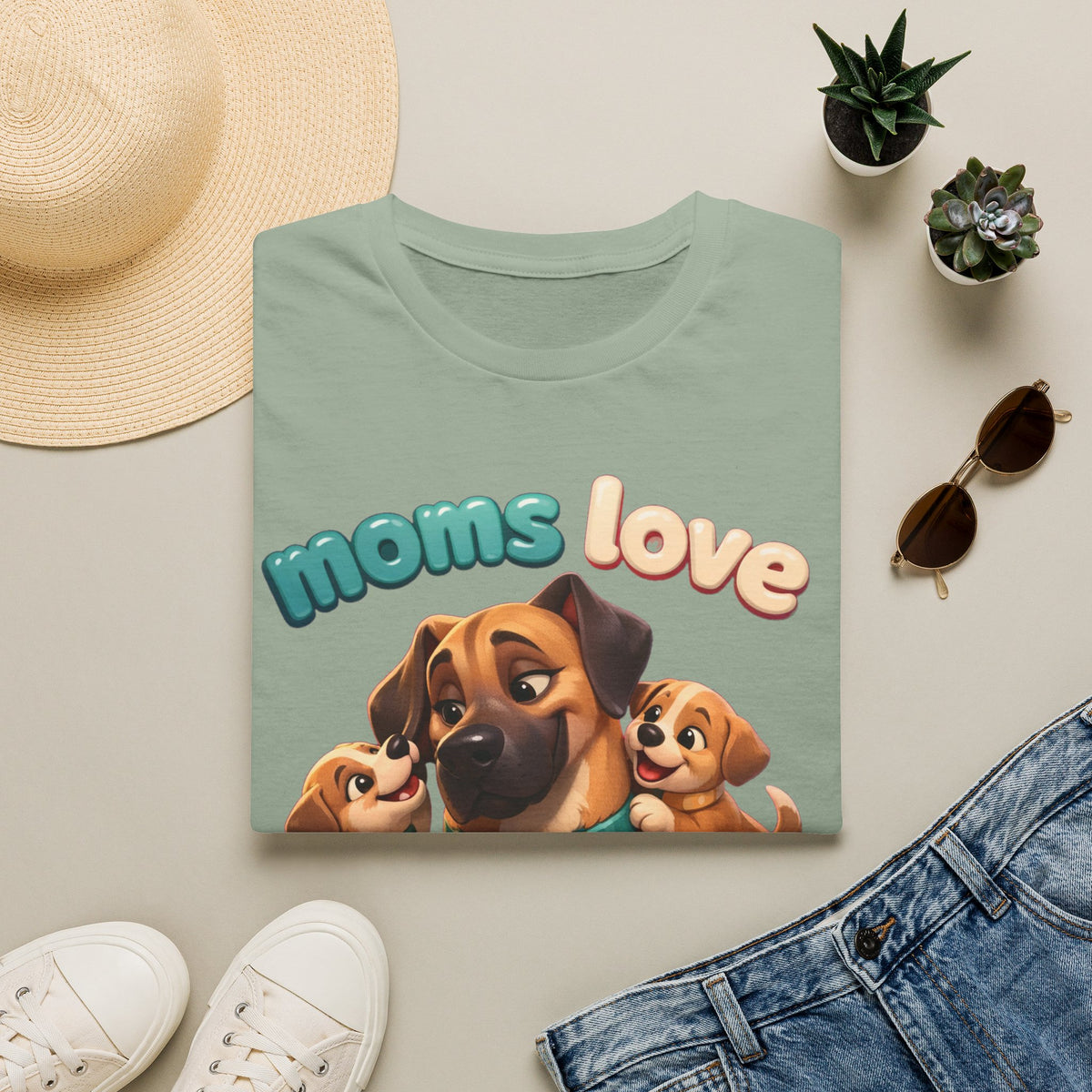 Dane Mom Love T-Shirt