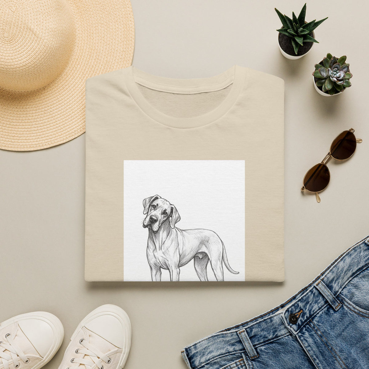 Playful Dane Love T-Shirt
