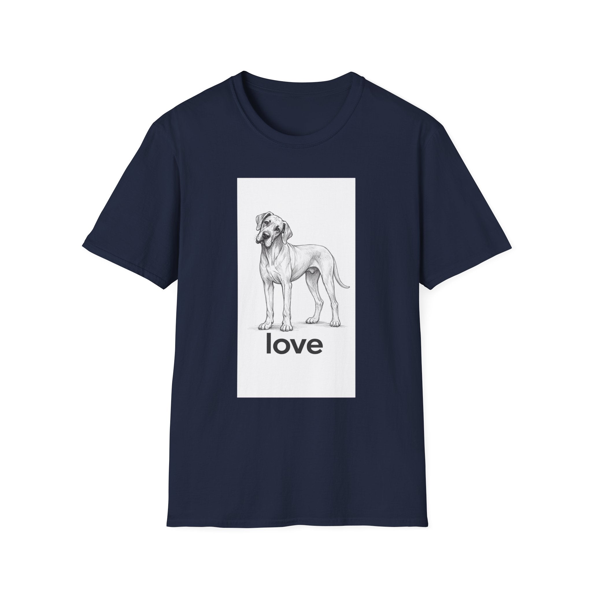 Playful Dane Love T-Shirt