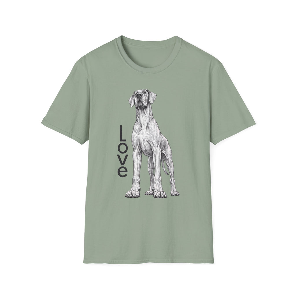 Tall Dane Love T-Shirt