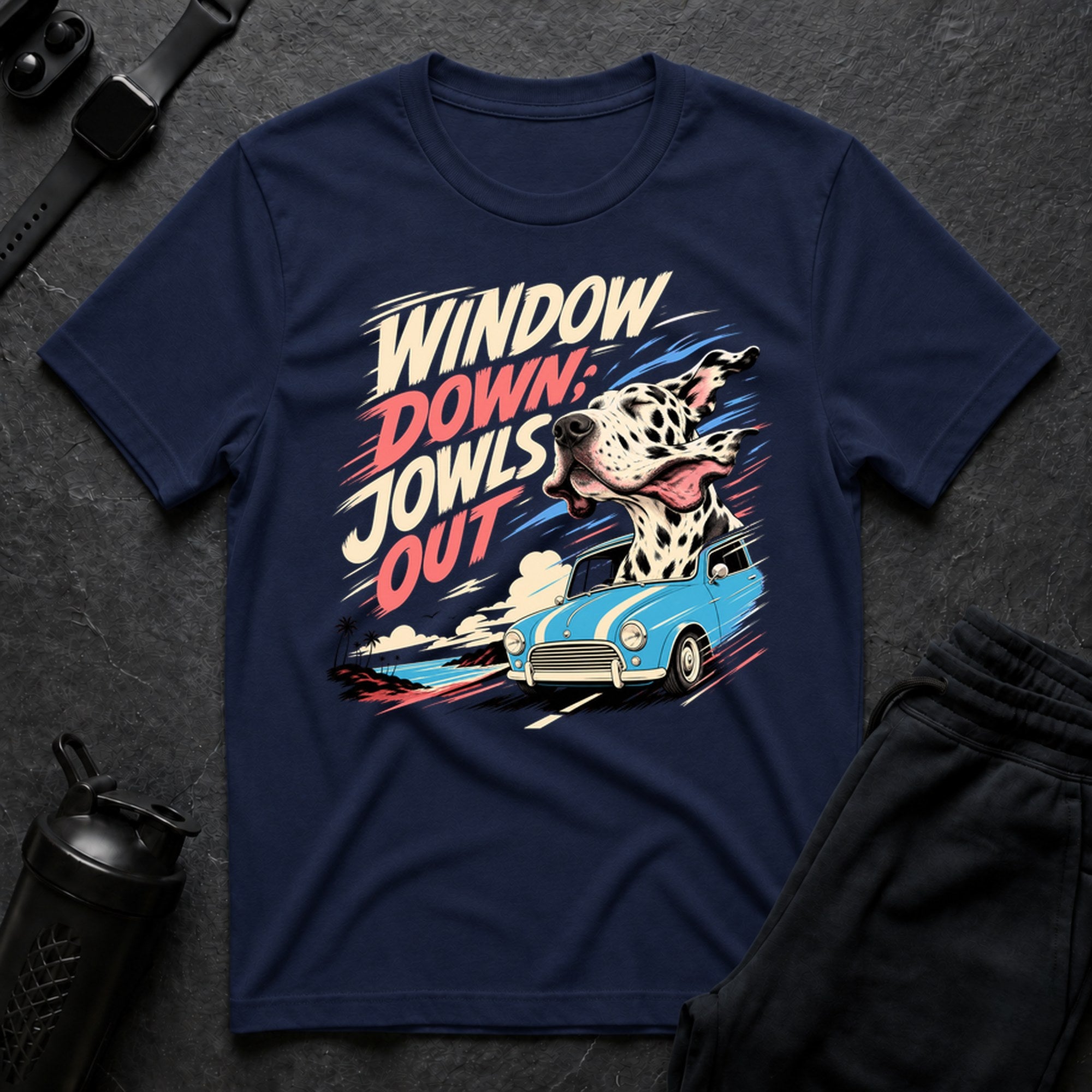 Harlequin Window Jowls - Navy
