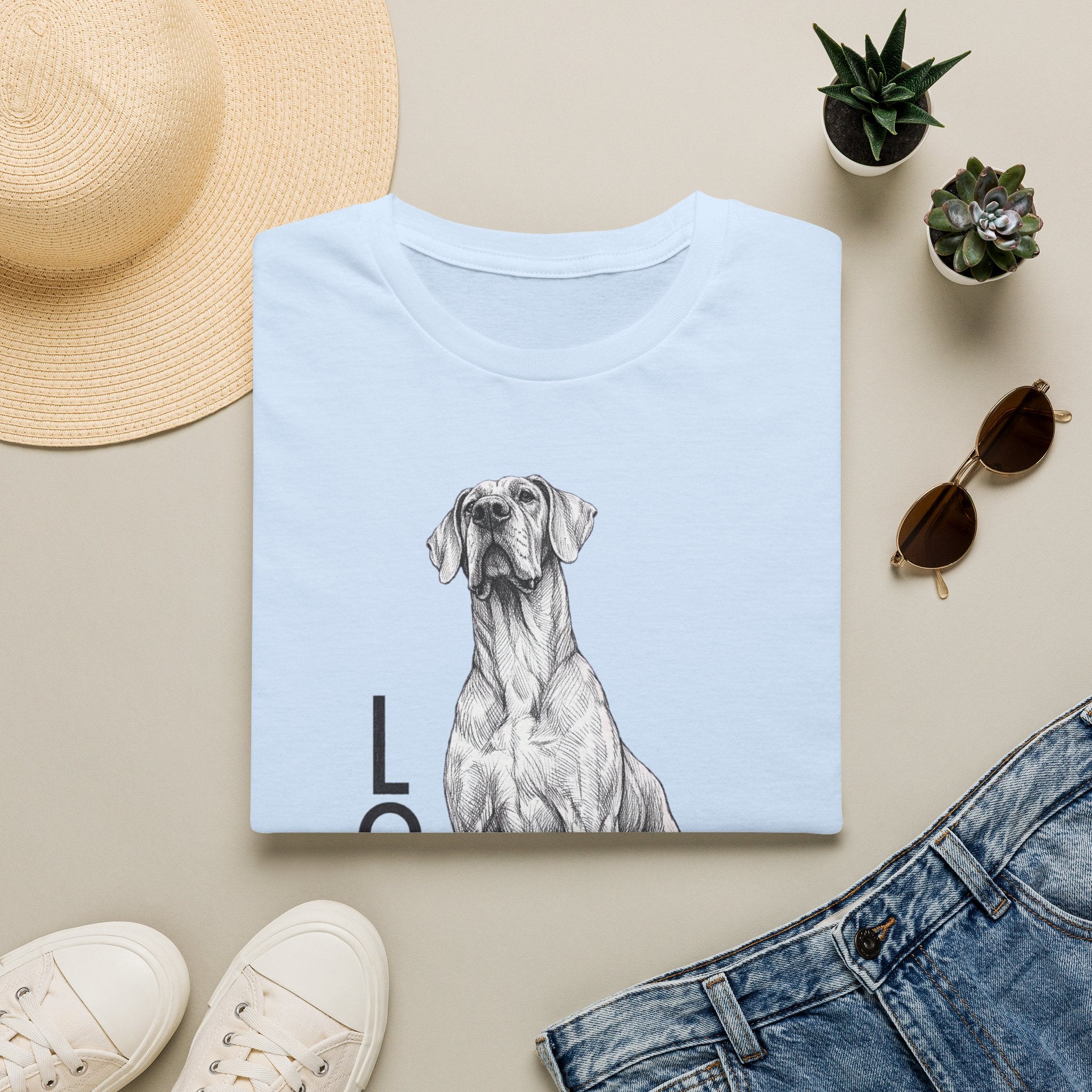 Tall Dane Love T-Shirt