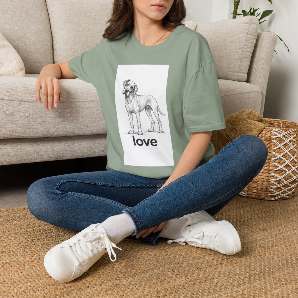 Playful Dane Love T-Shirt