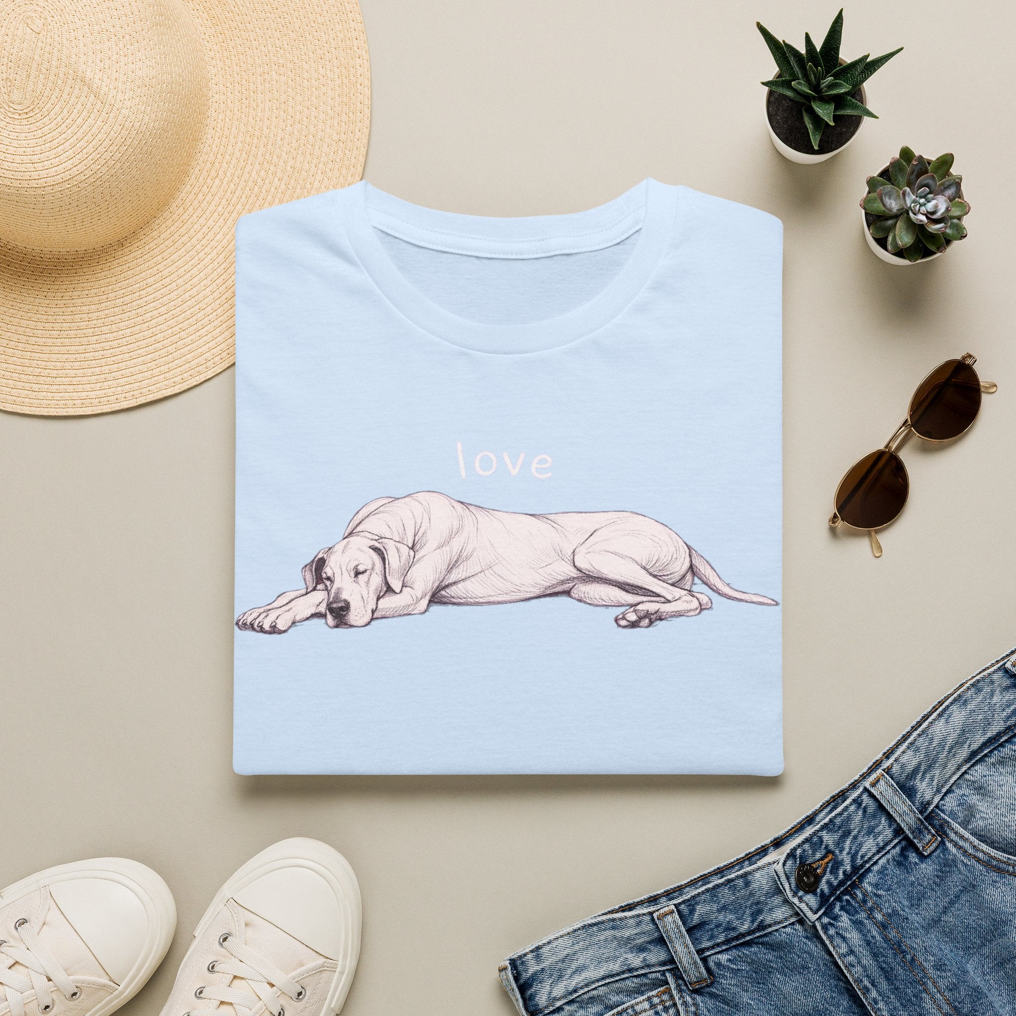 Minimalist Dane Love T-Shirt