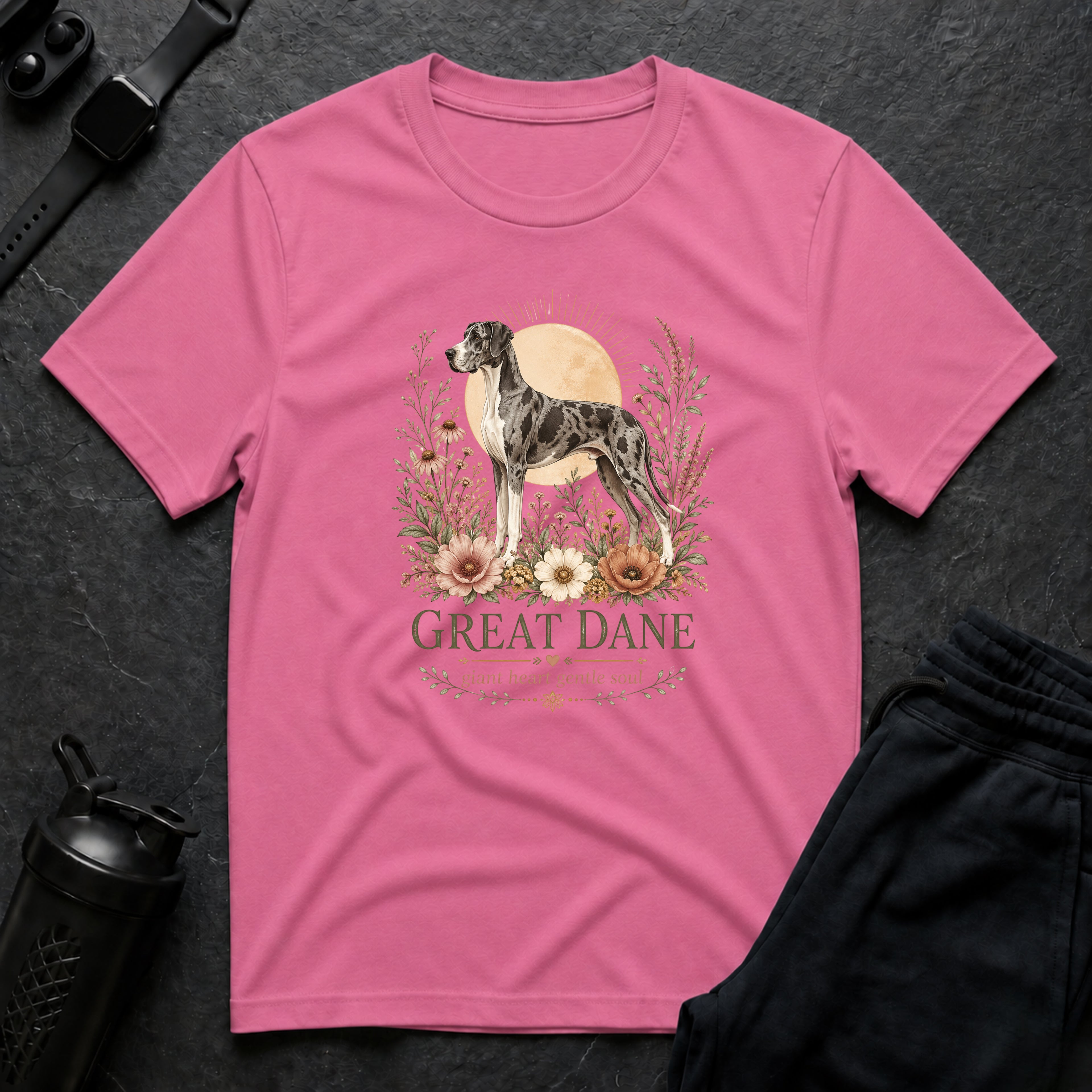 GREAT DANE FLORAL