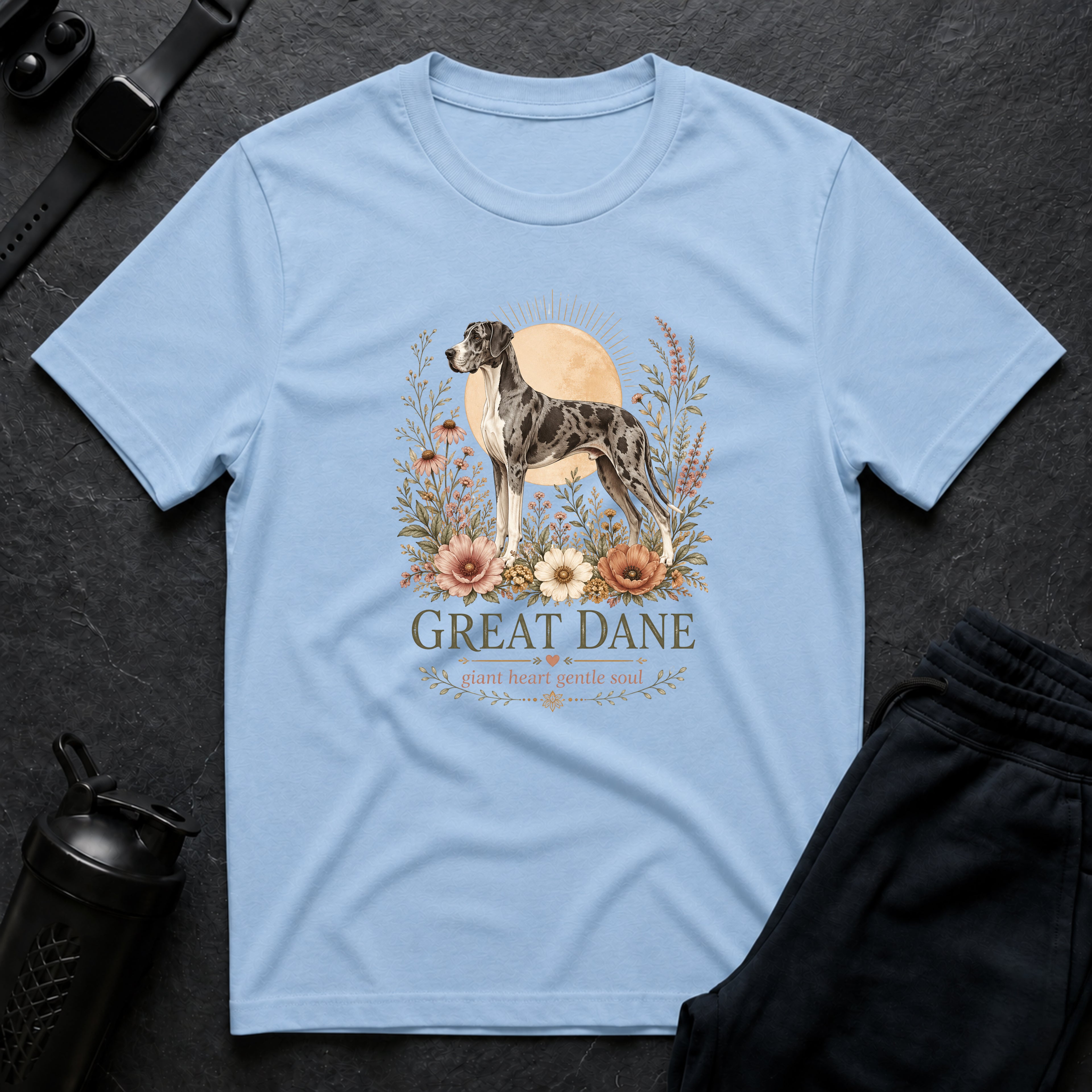 GREAT DANE FLORAL
