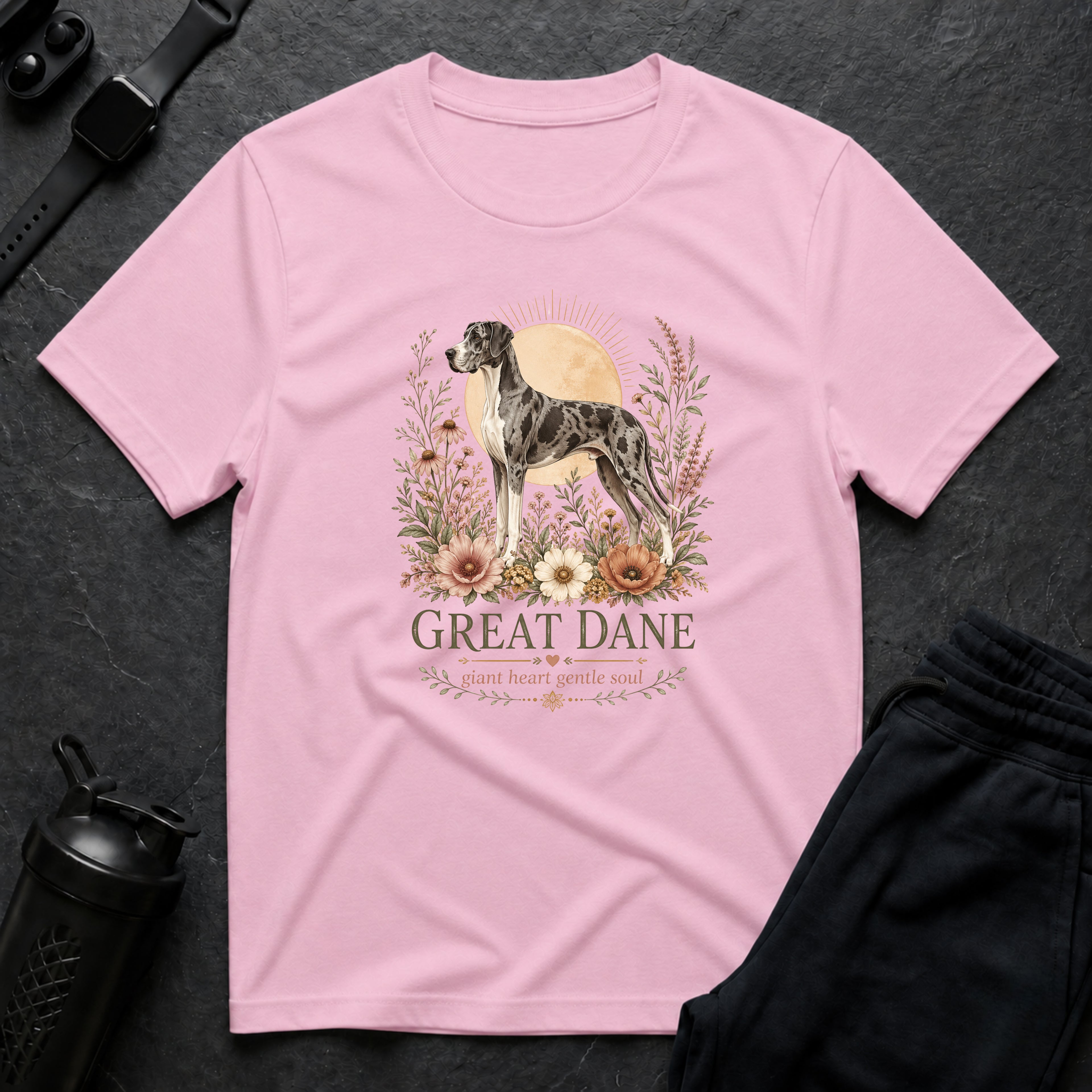 GREAT DANE FLORAL