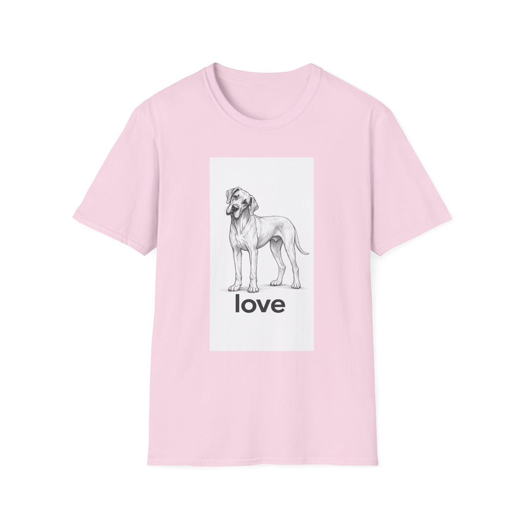 Playful Dane Love T-Shirt