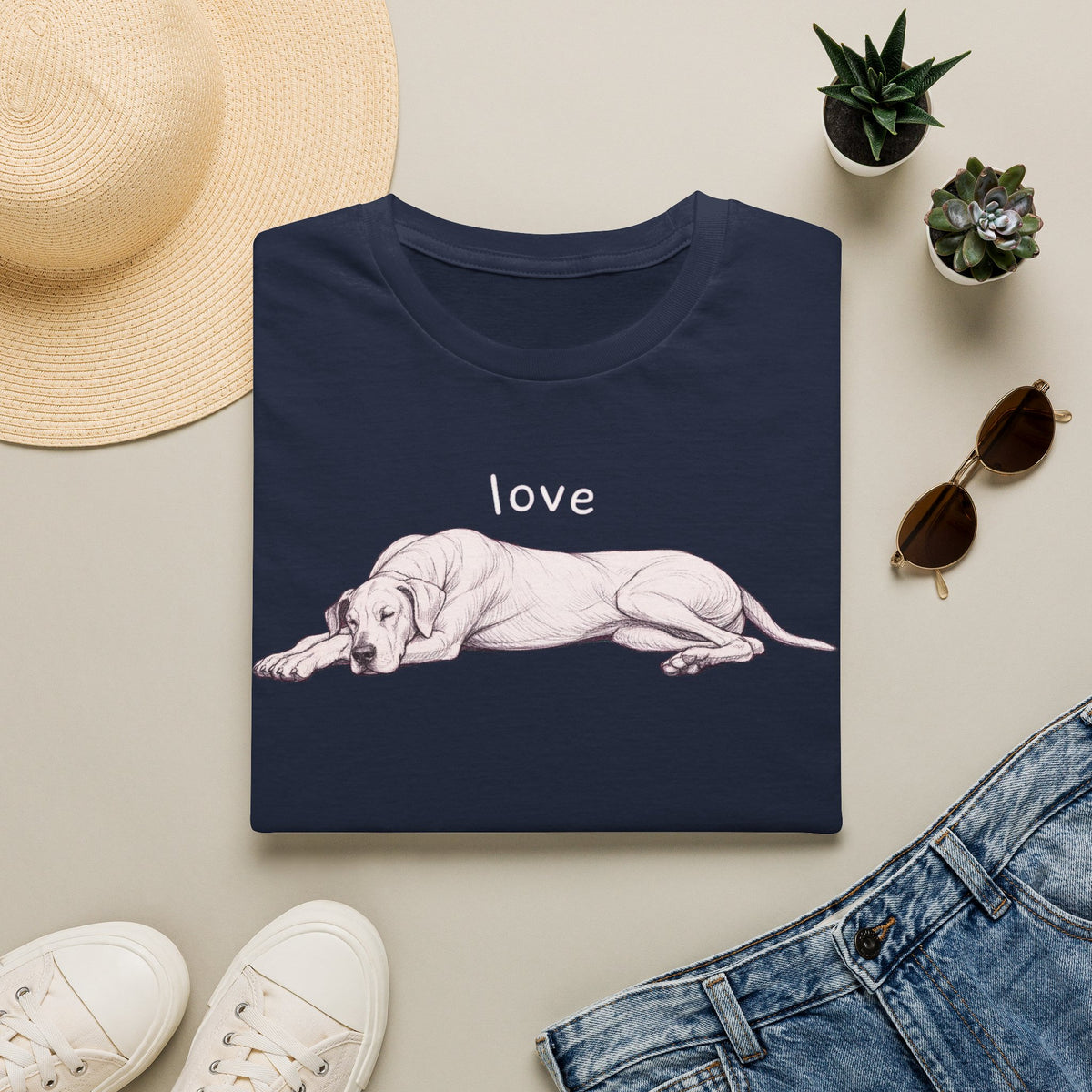 Minimalist Dane Love T-Shirt
