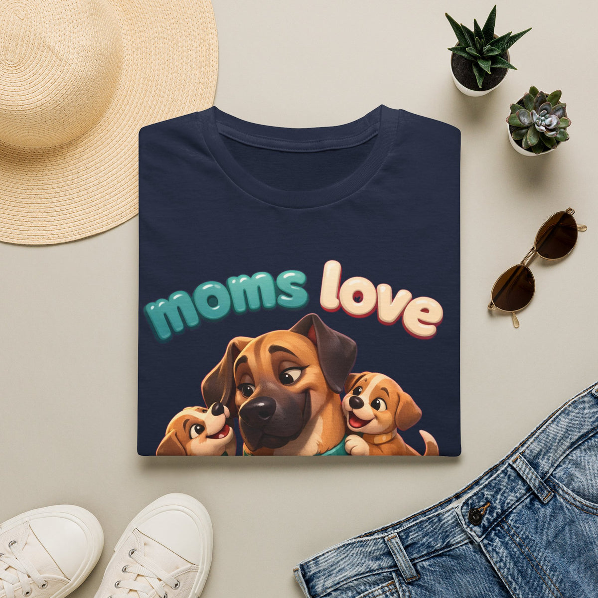 Dane Mom Love T-Shirt