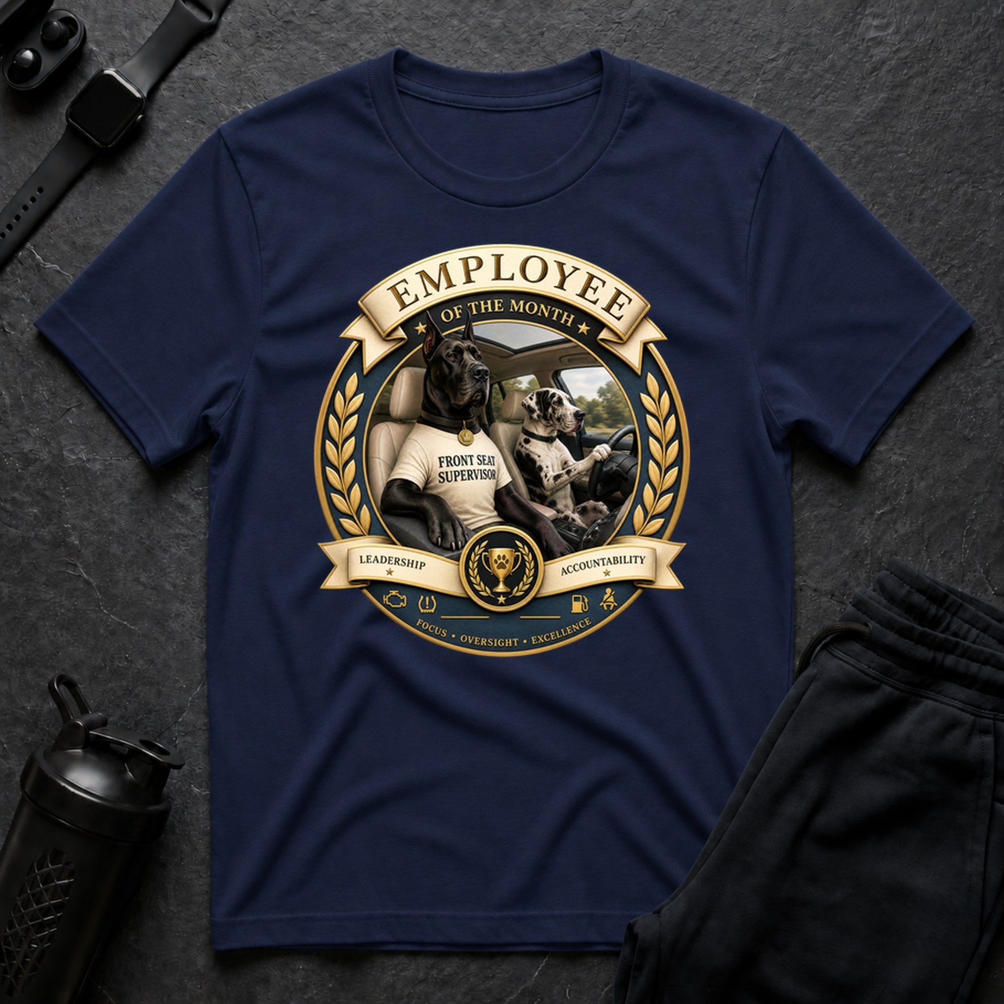 Black Dane Boss - Navy