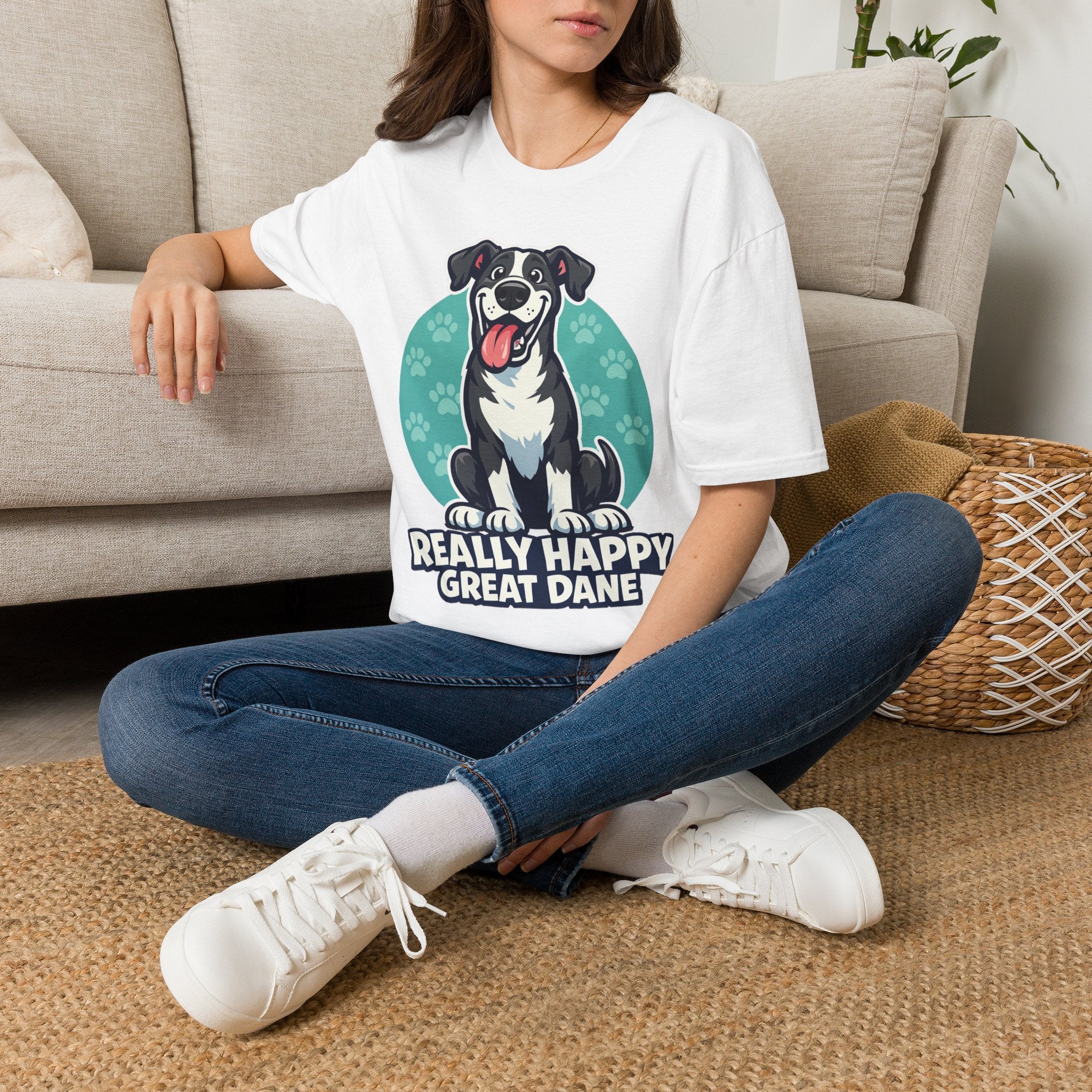 Really Happy Dane T-Shirt