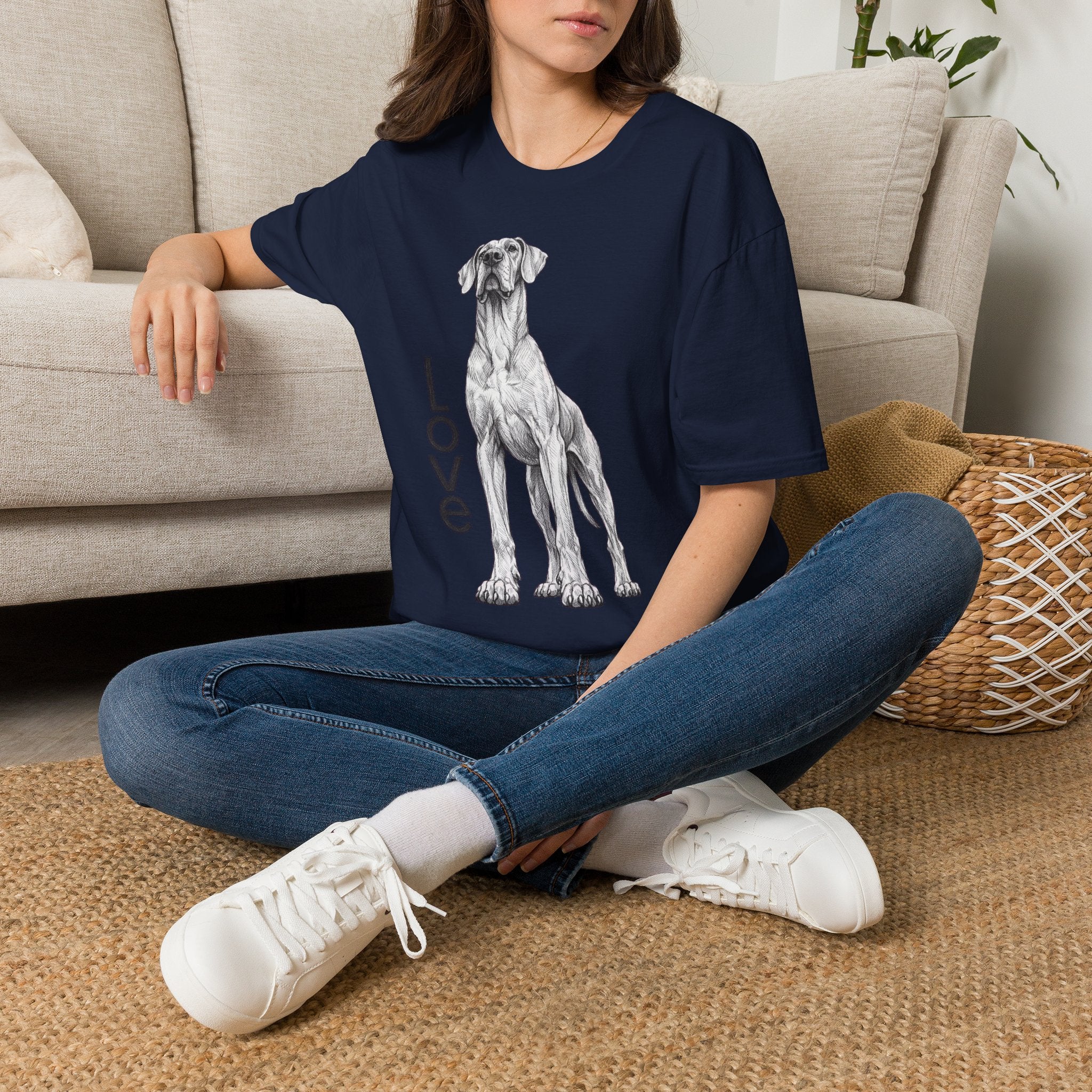 Tall Dane Love T-Shirt
