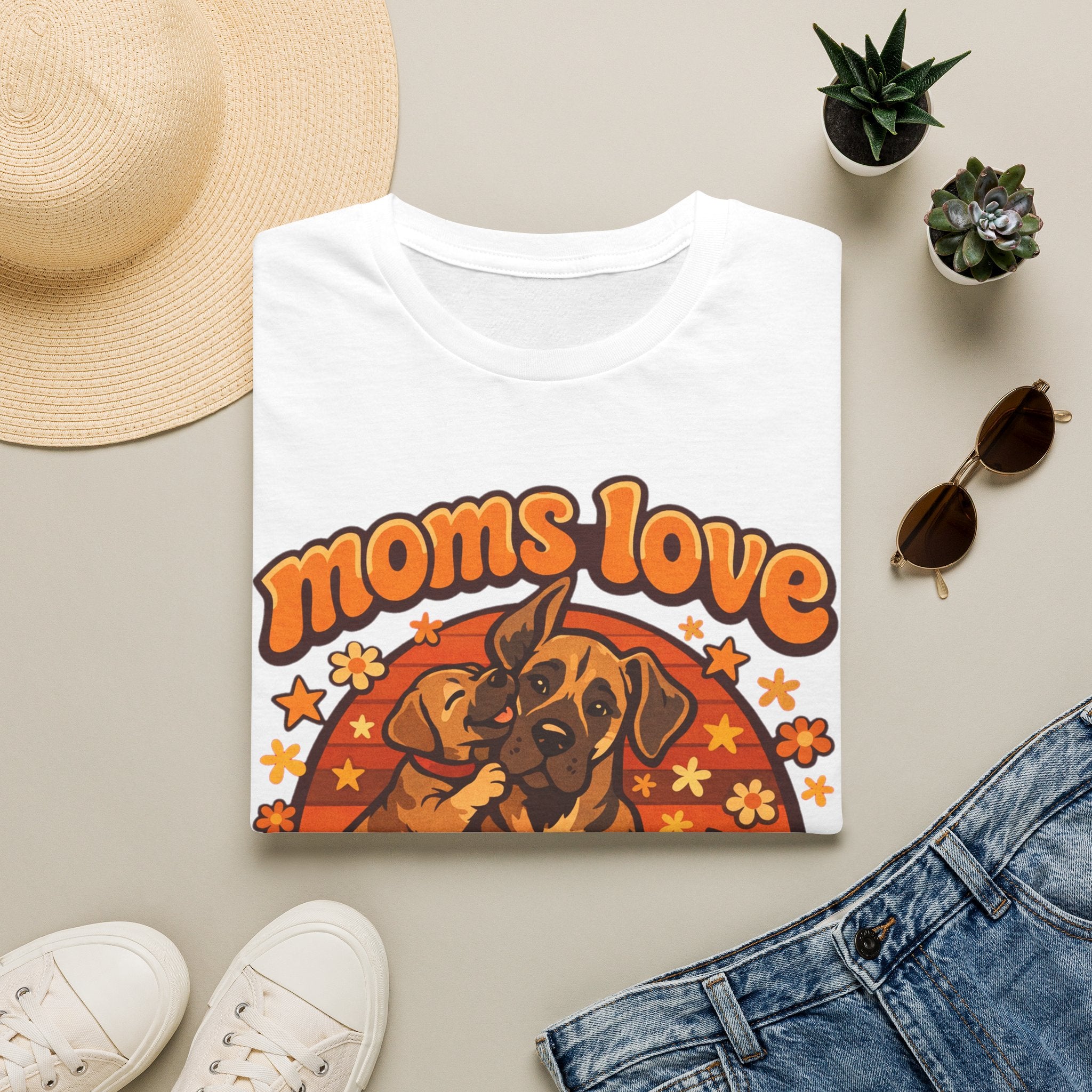 Moms Dane Love T-Shirt