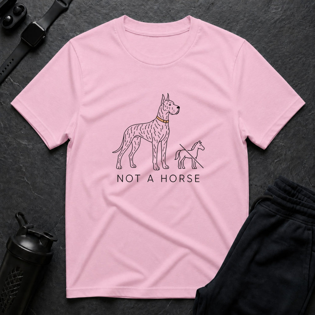 Brindle Great Dane - Light Pink
