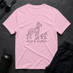 Brindle Great Dane - Light Pink