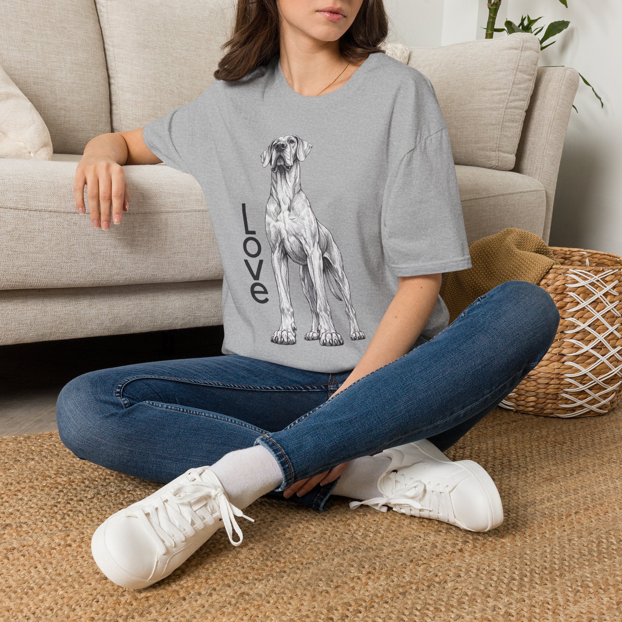Tall Dane Love T-Shirt