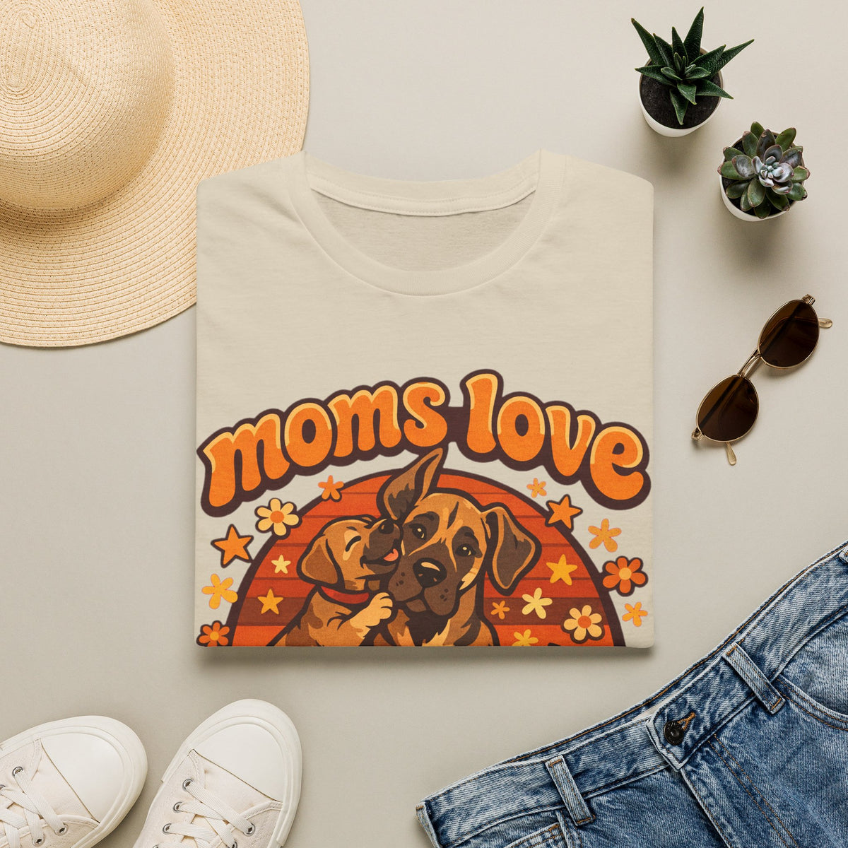 Moms Dane Love T-Shirt