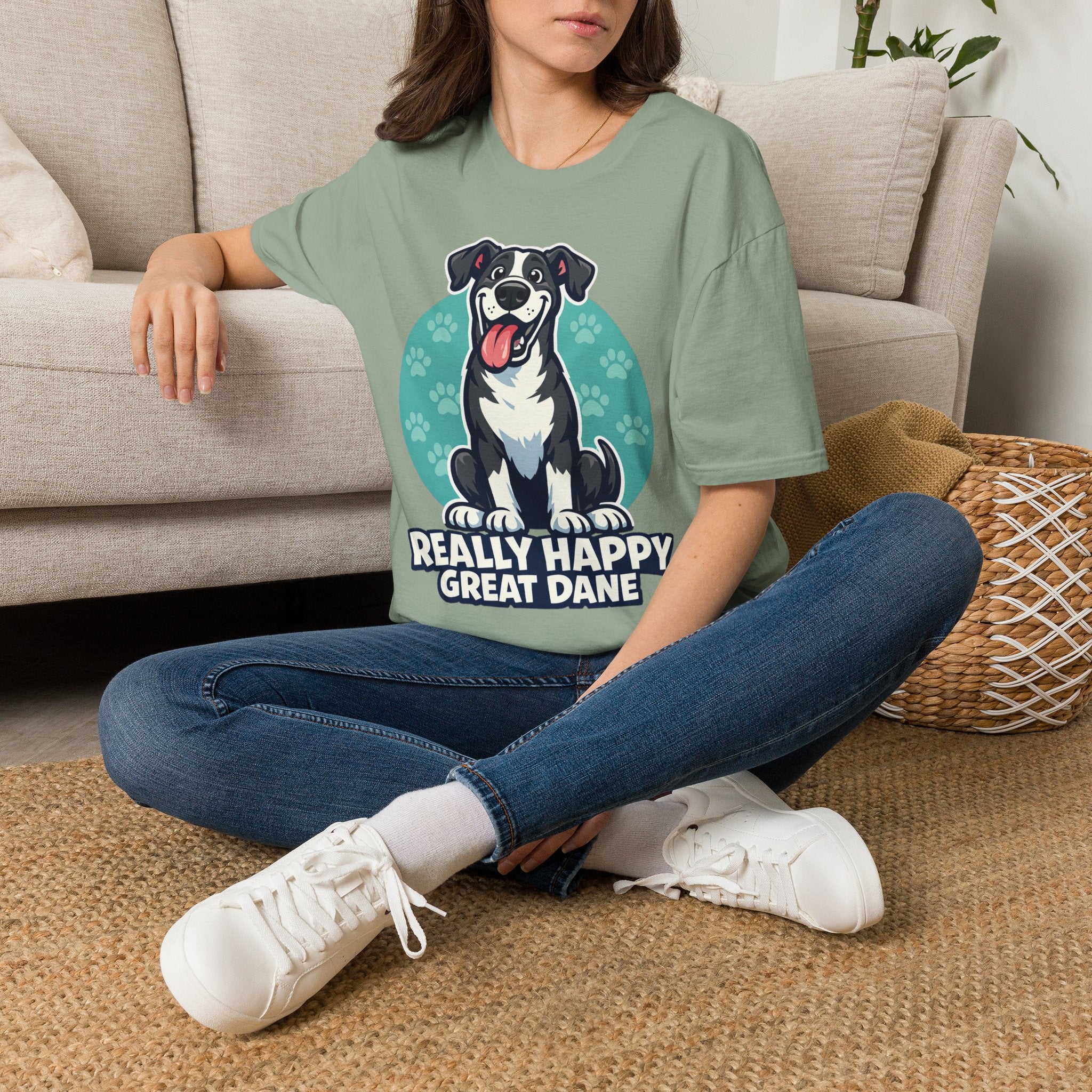 Really Happy Dane T-Shirt