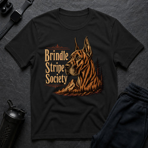 Brindle Stripe Society - Black