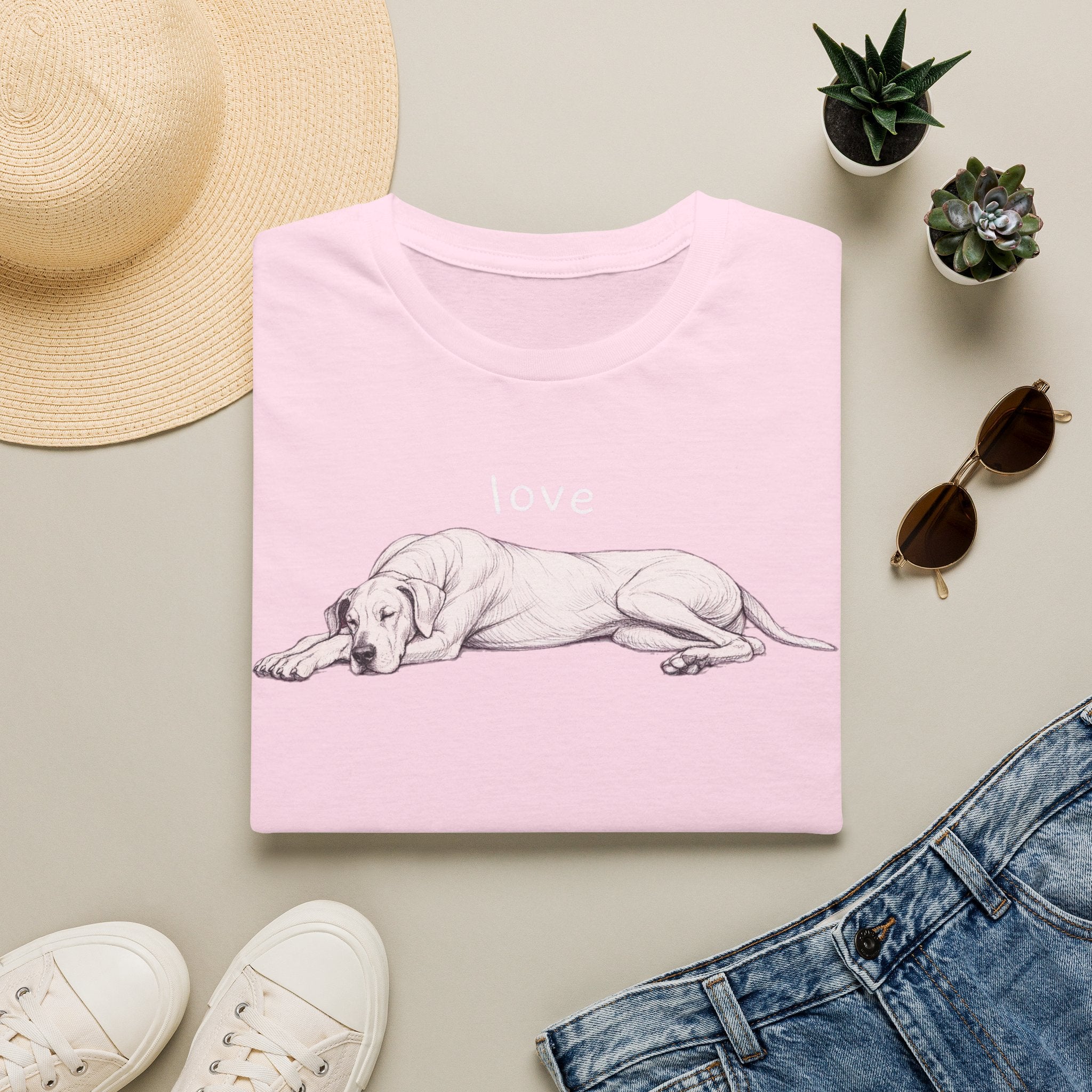 Minimalist Dane Love T-Shirt