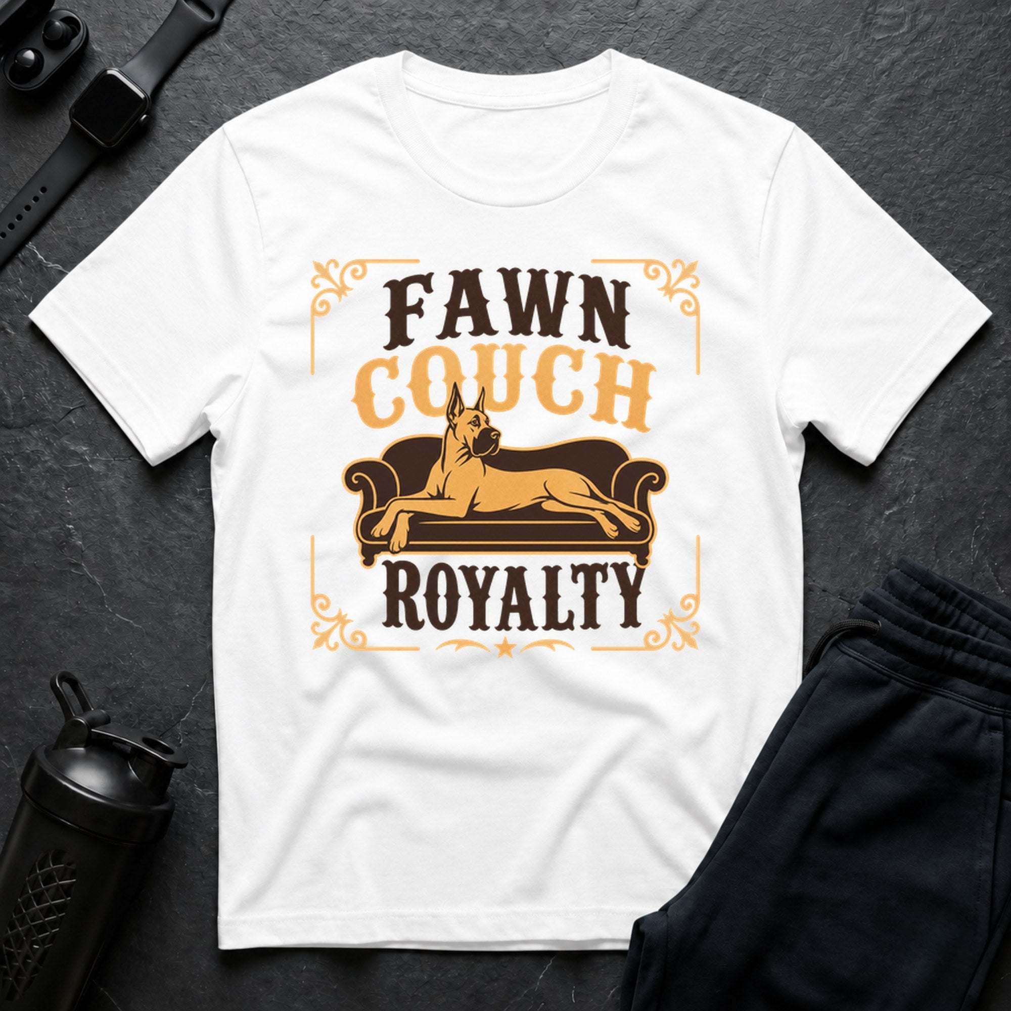Fawn Sofa Royalty - White