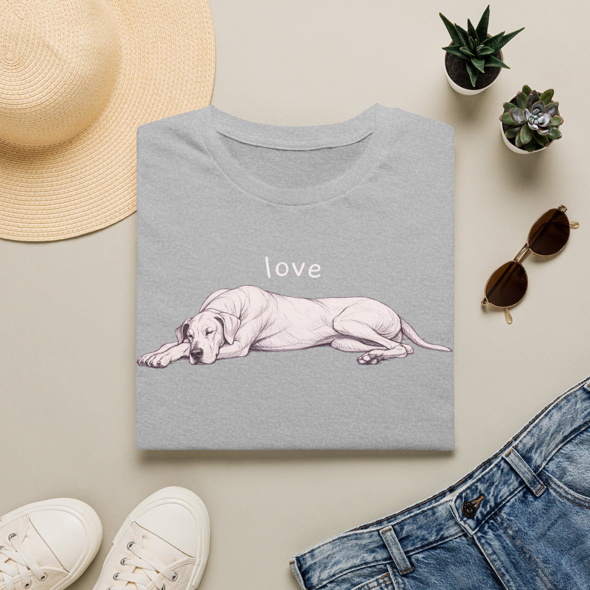 Minimalist Dane Love T-Shirt