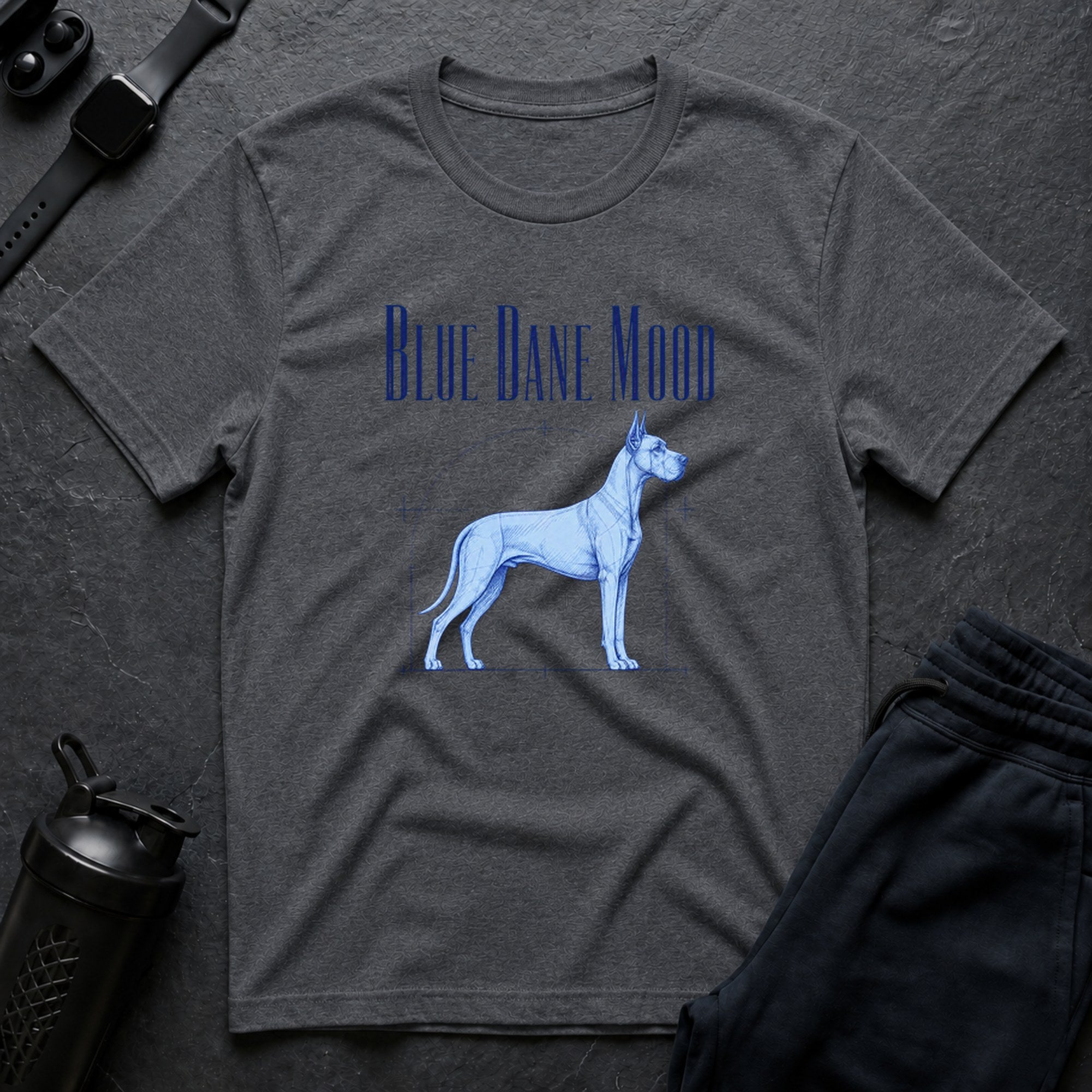 Blue Dane Mood - Sport Grey