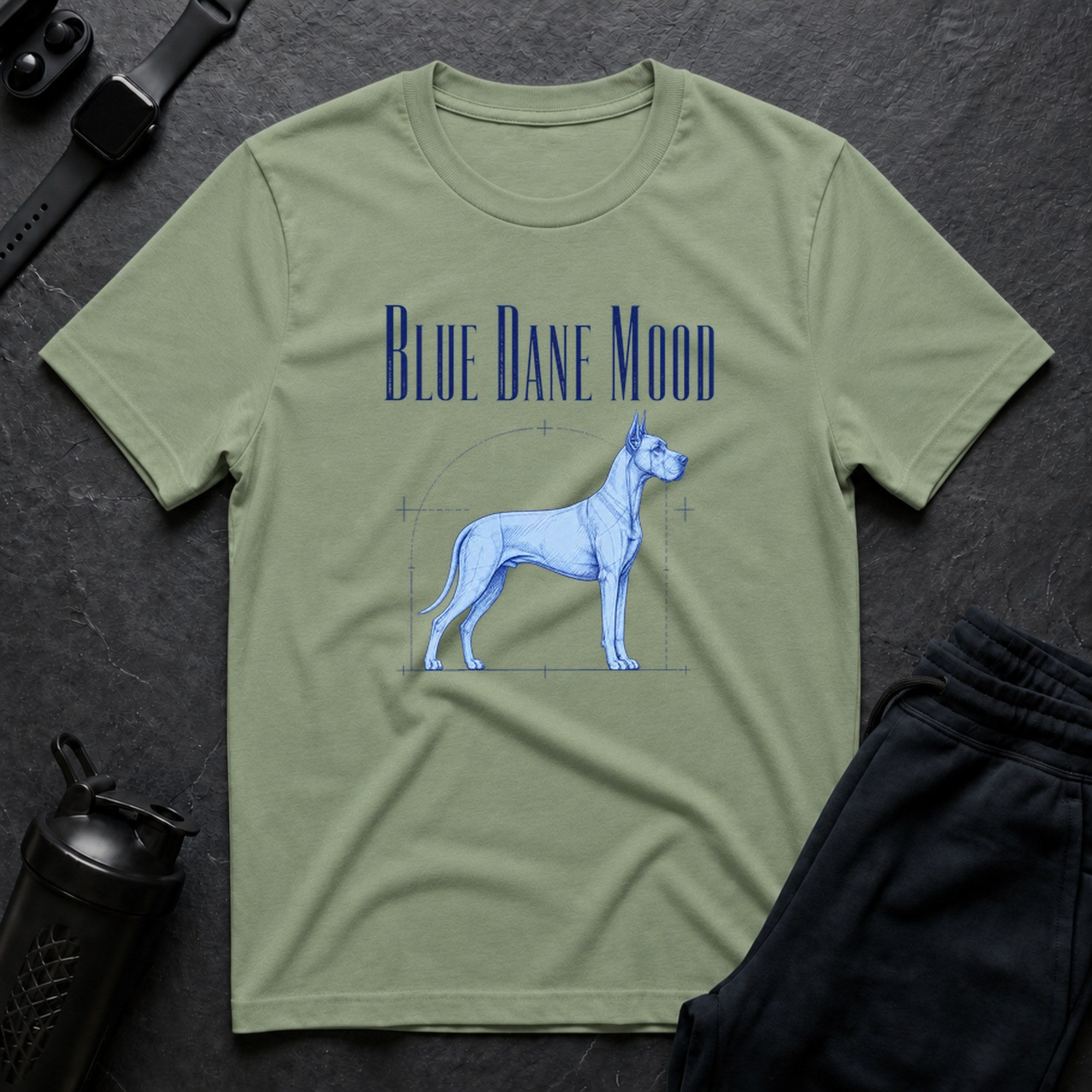 Blue Dane Mood - Sage