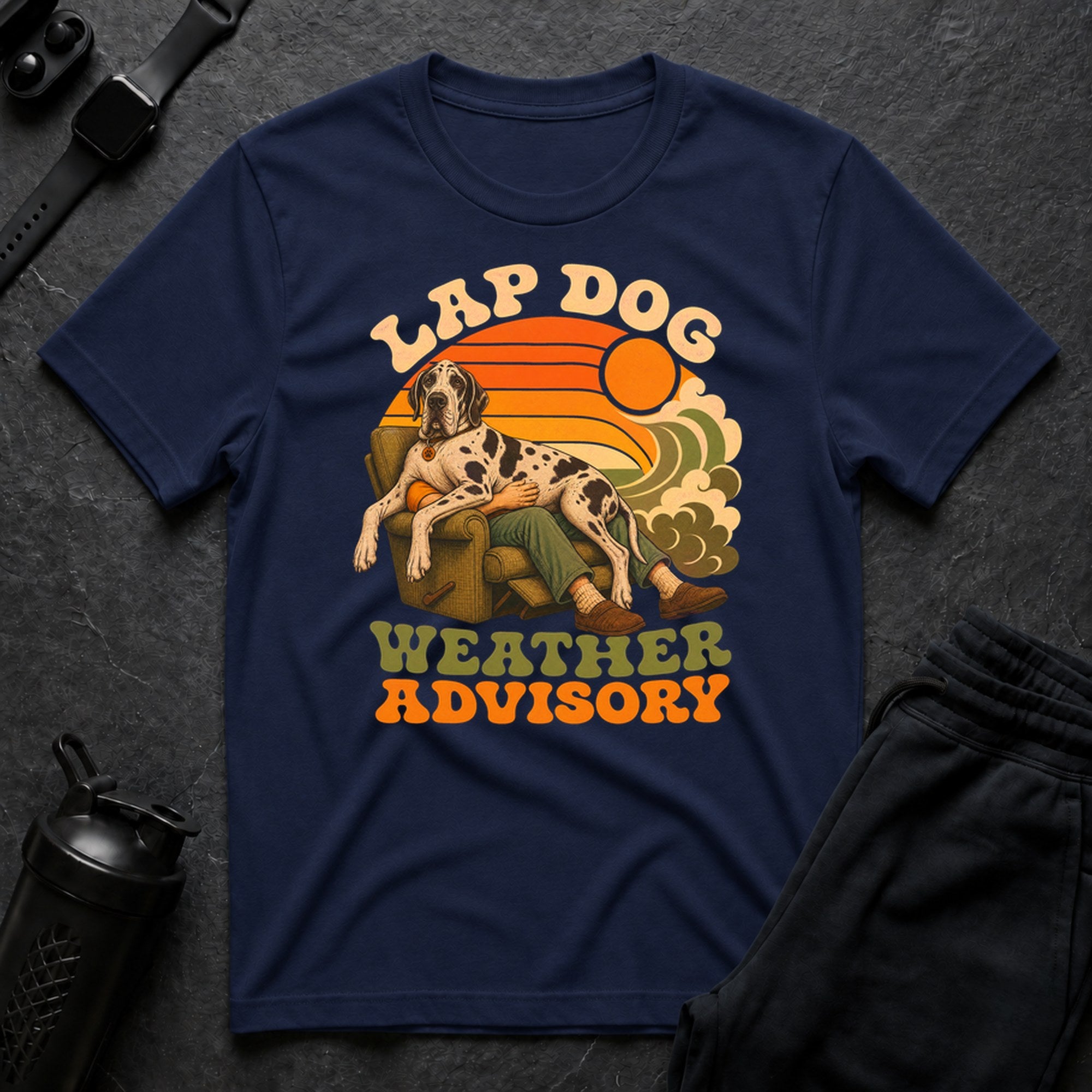 Retro Mantle Dane - Navy