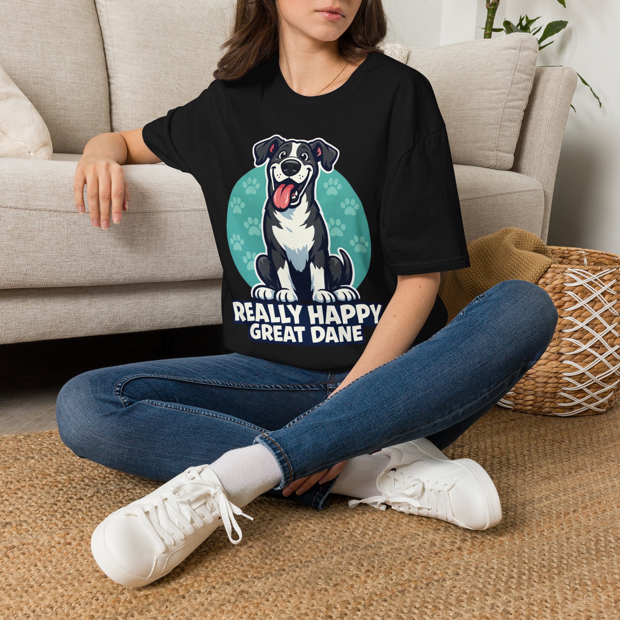 Really Happy Dane T-Shirt