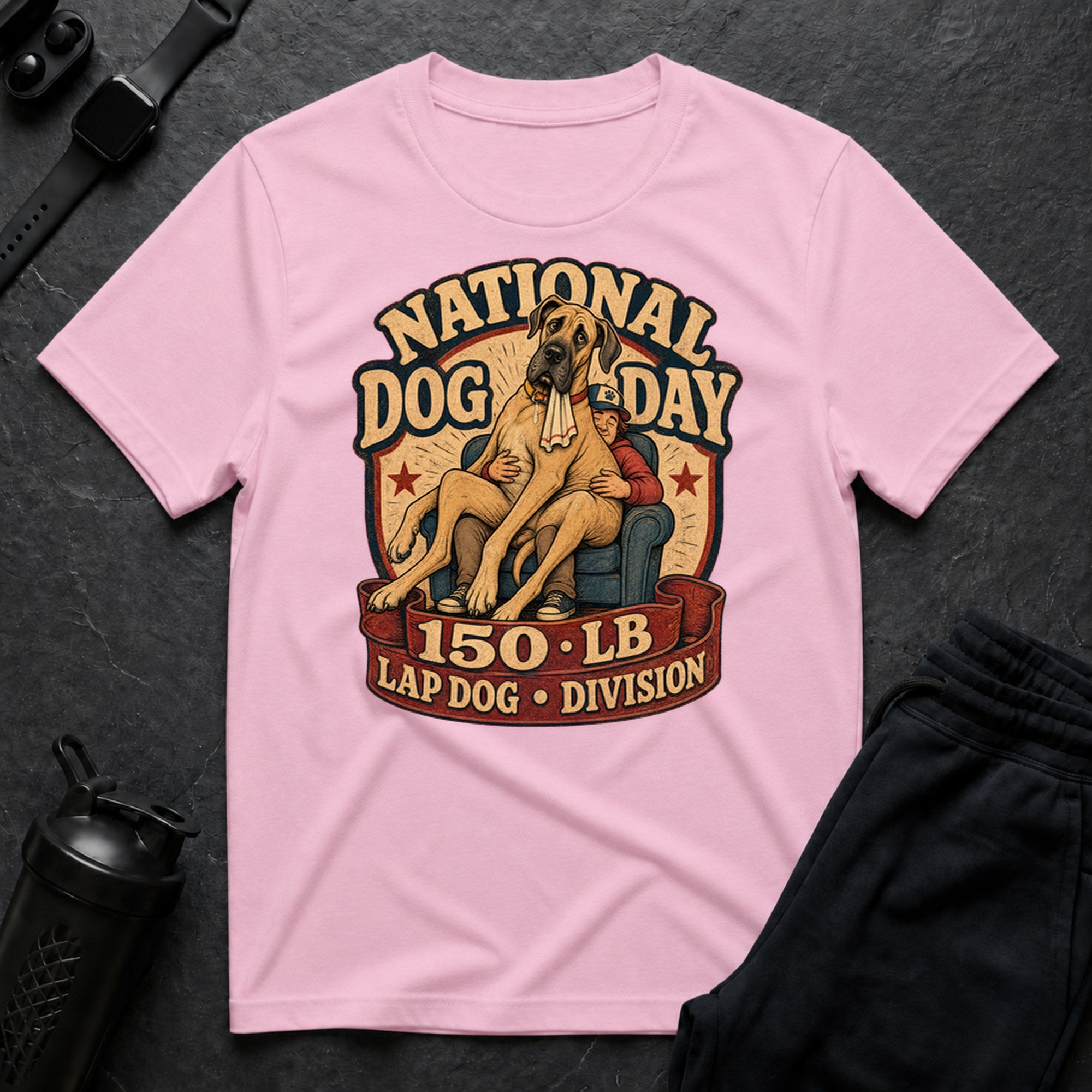 Great Dane Grudge - Light Pink