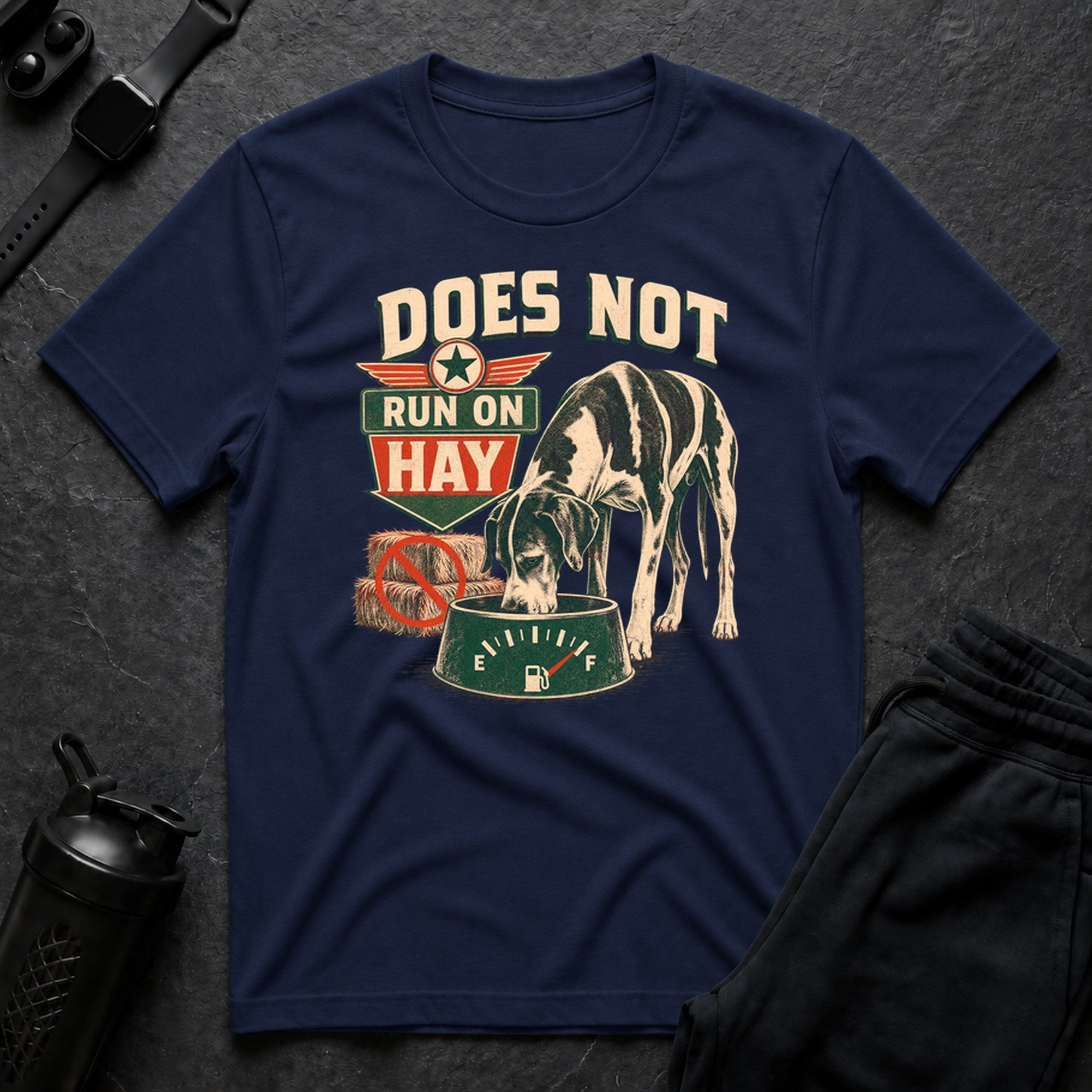 Mantle Dane Humor - Navy