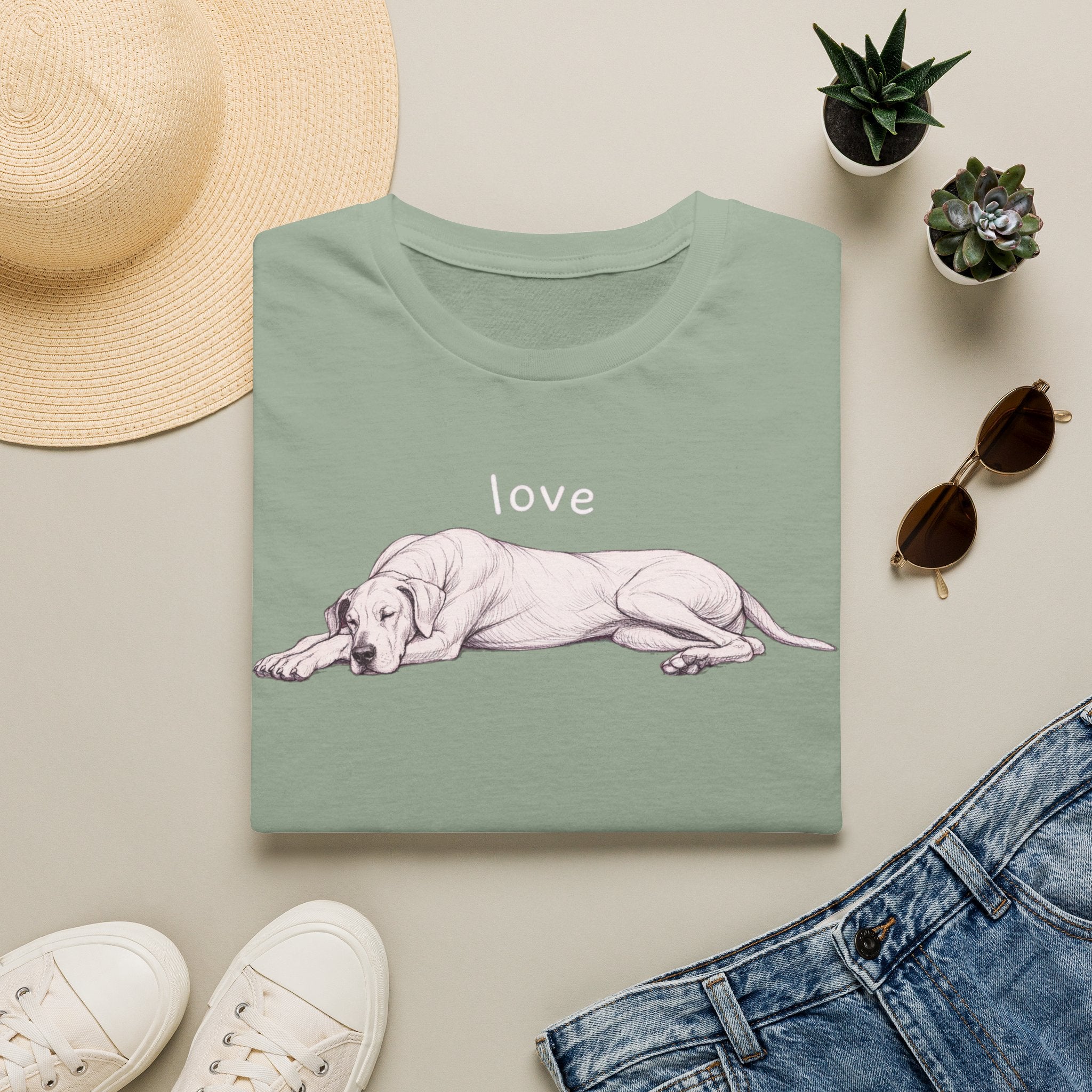 Minimalist Dane Love T-Shirt