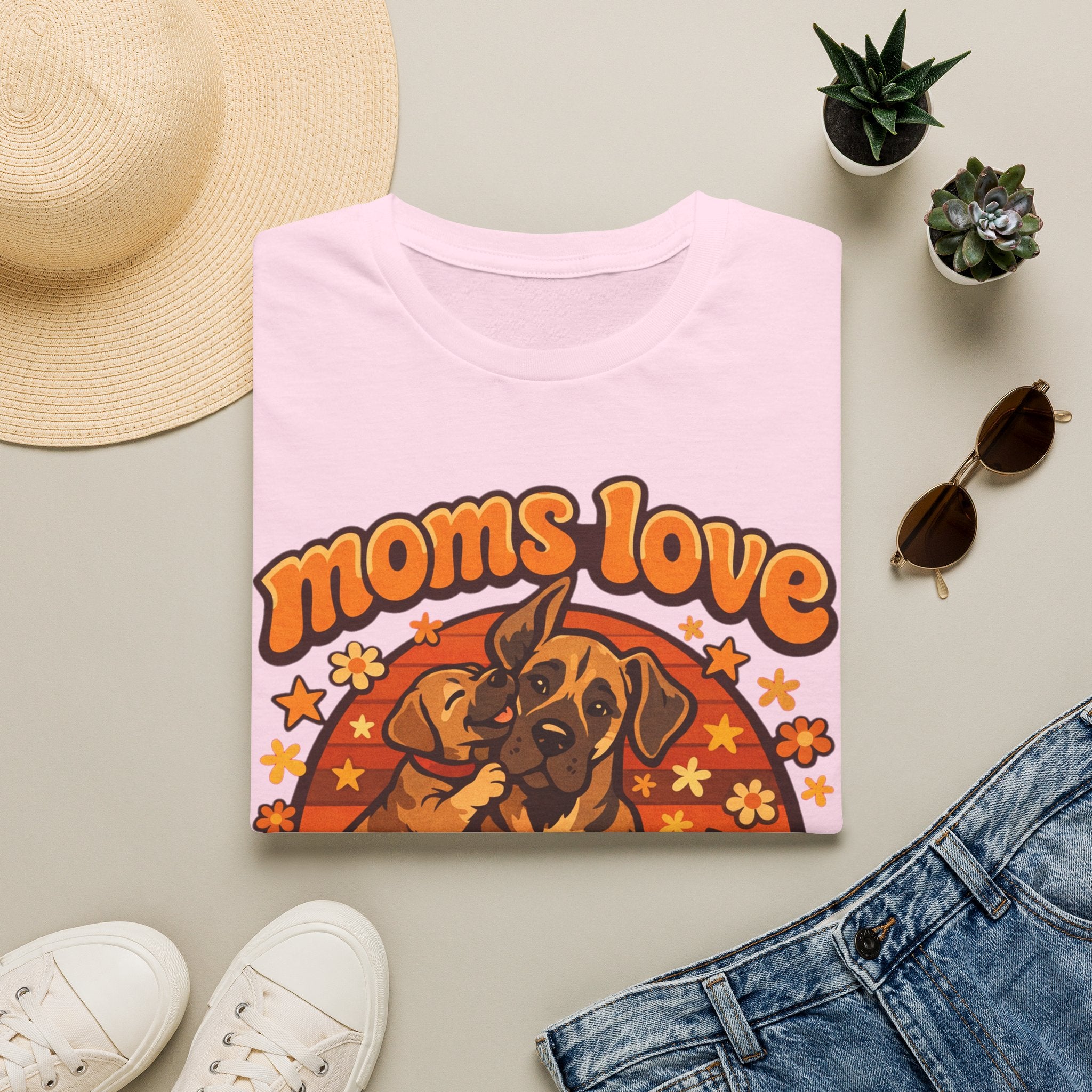 Moms Dane Love T-Shirt
