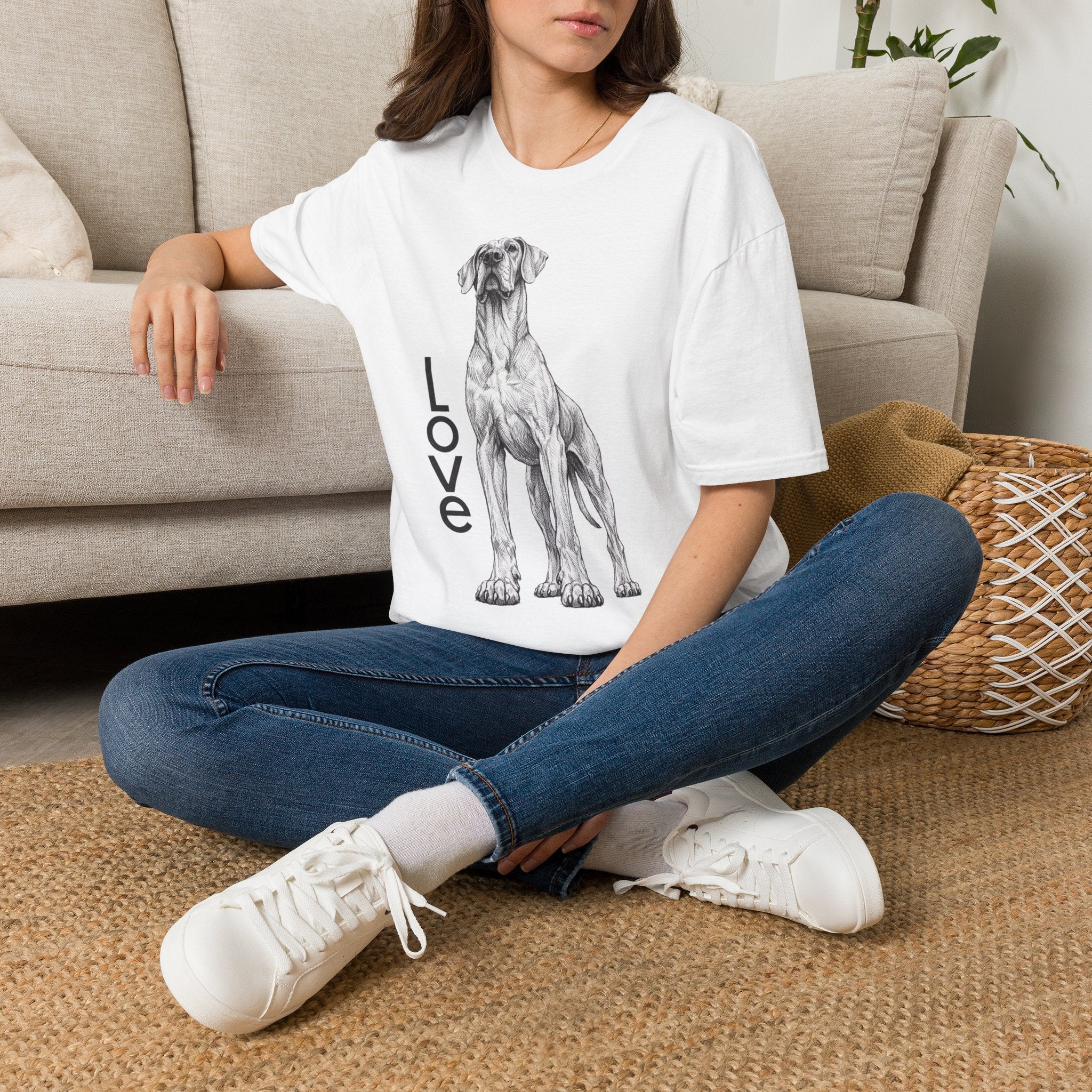 Tall Dane Love T-Shirt